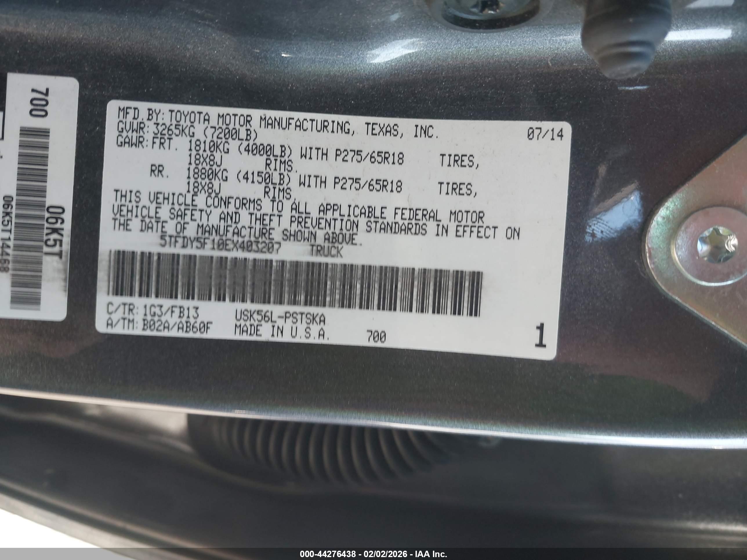 TOYOTA TUNDRA image 9