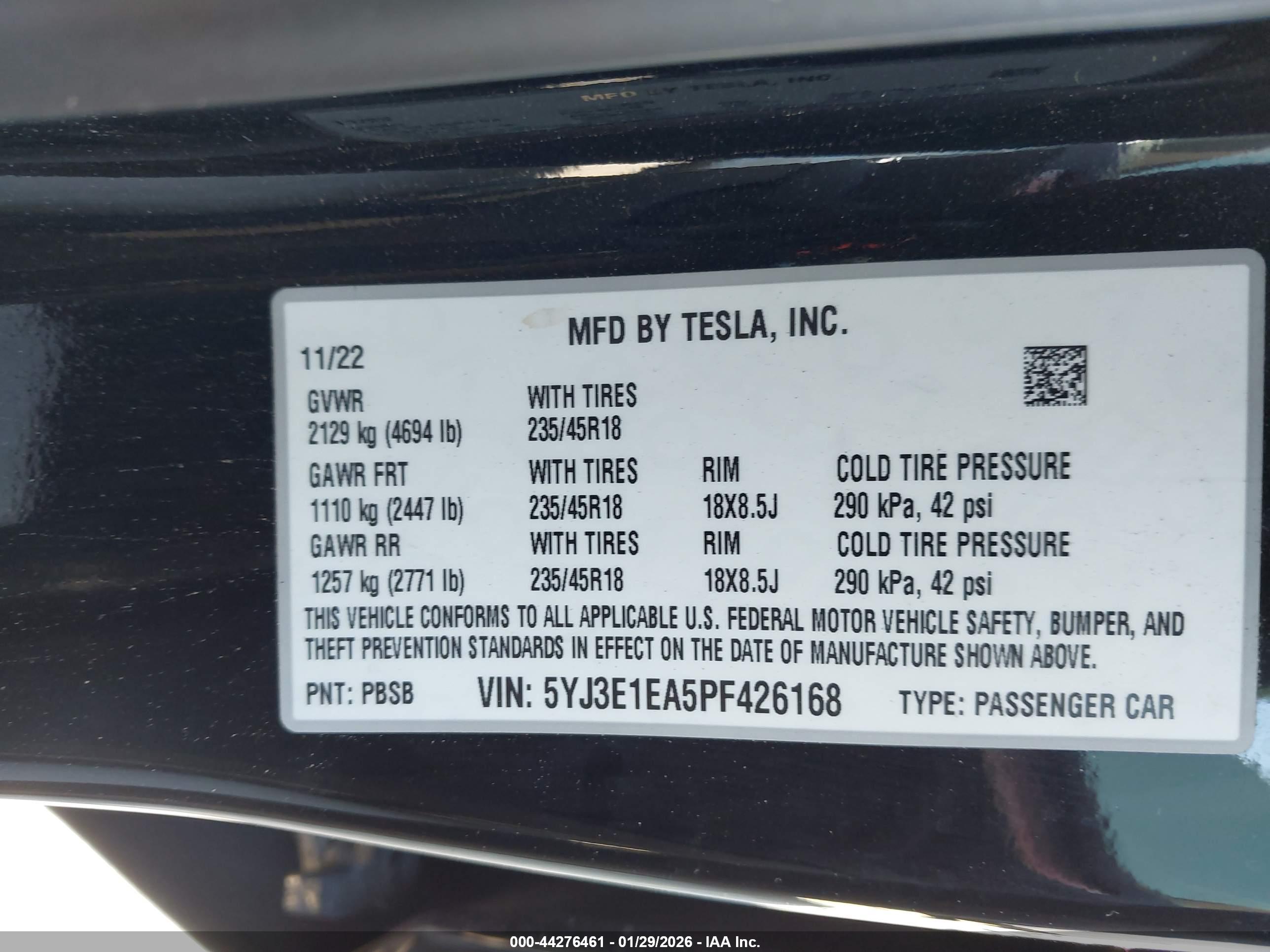 TESLA MODEL image 9