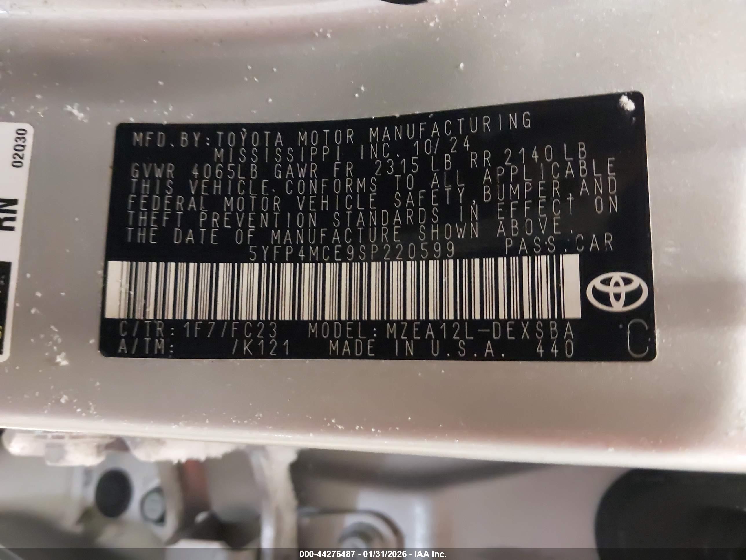 TOYOTA COROLLA image 9