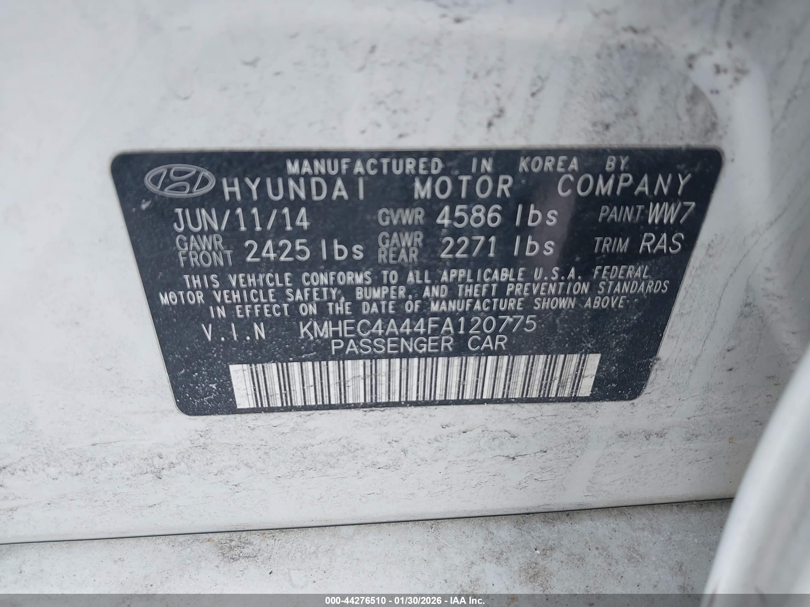 HYUNDAI SONATA image 9