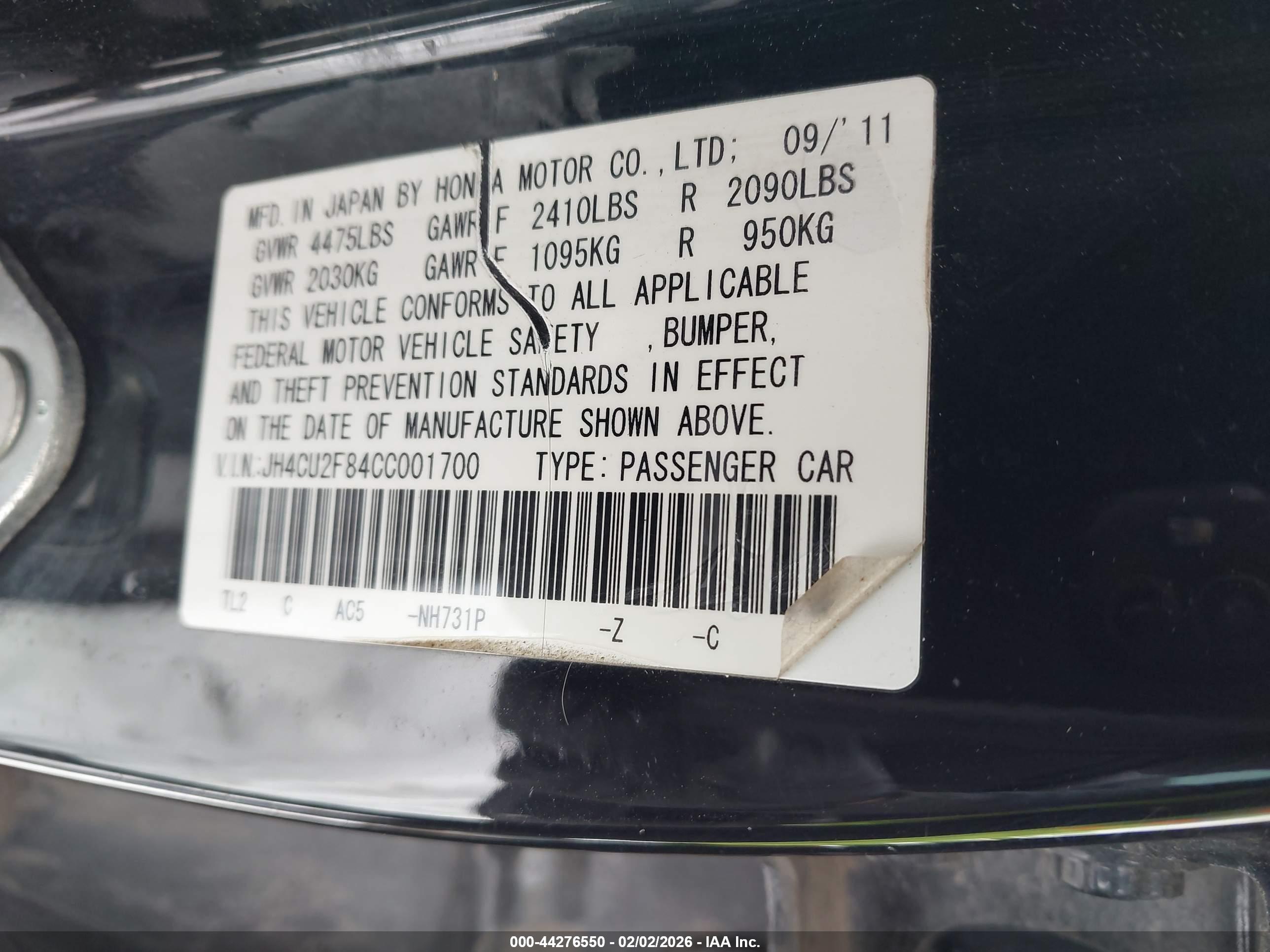 ACURA TSX image 9