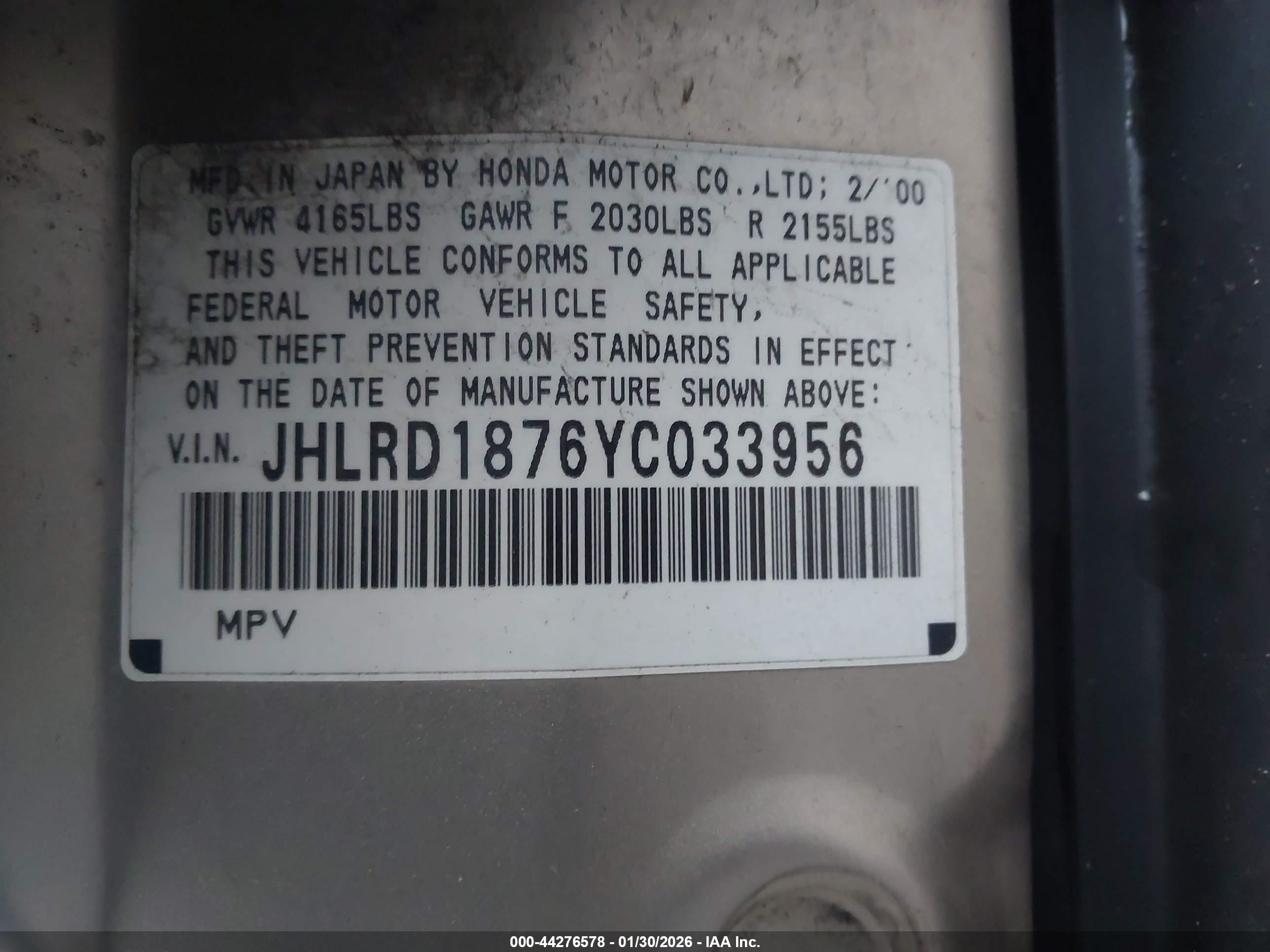 HONDA CR-V image 9