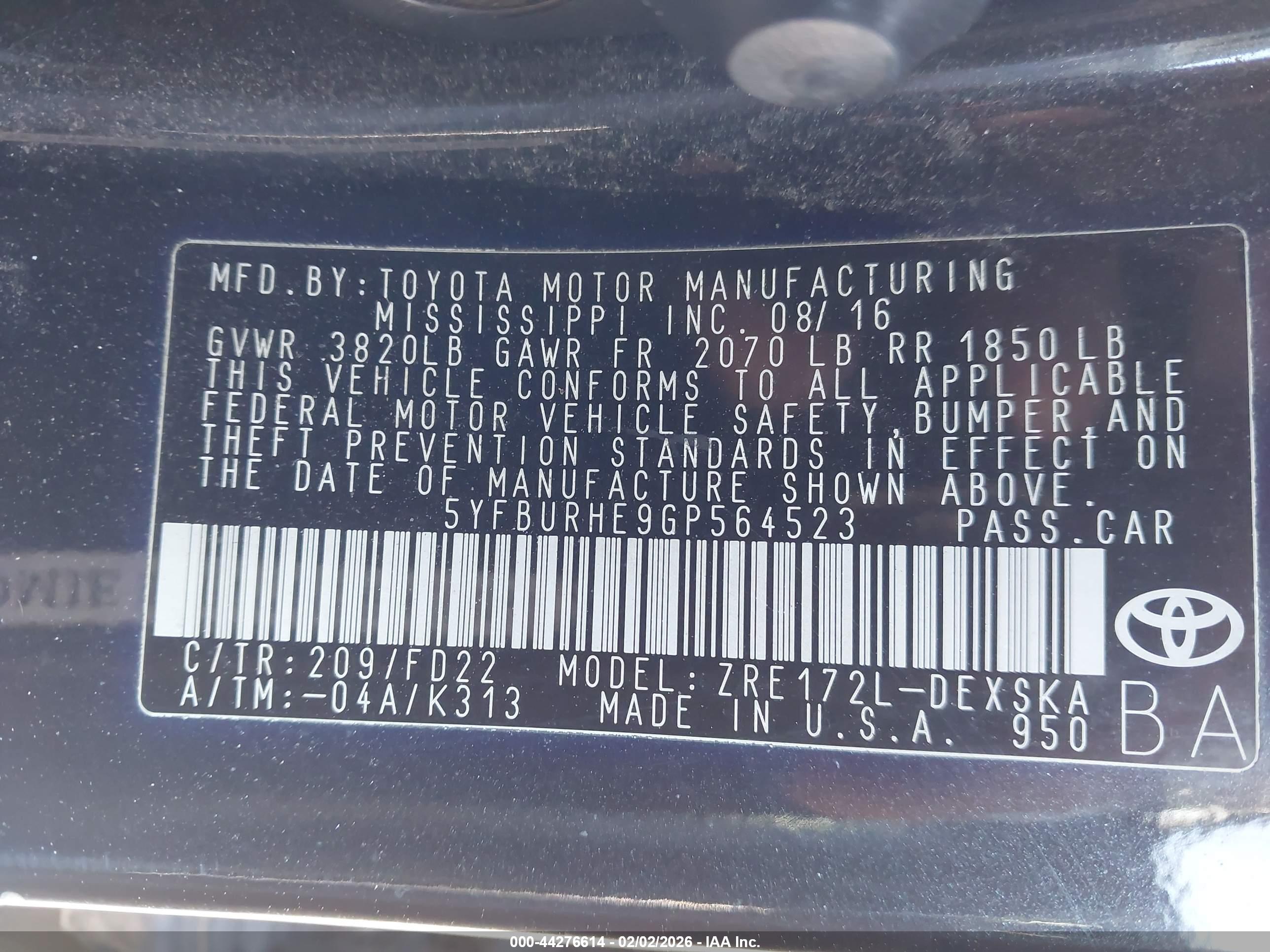 TOYOTA COROLLA image 9
