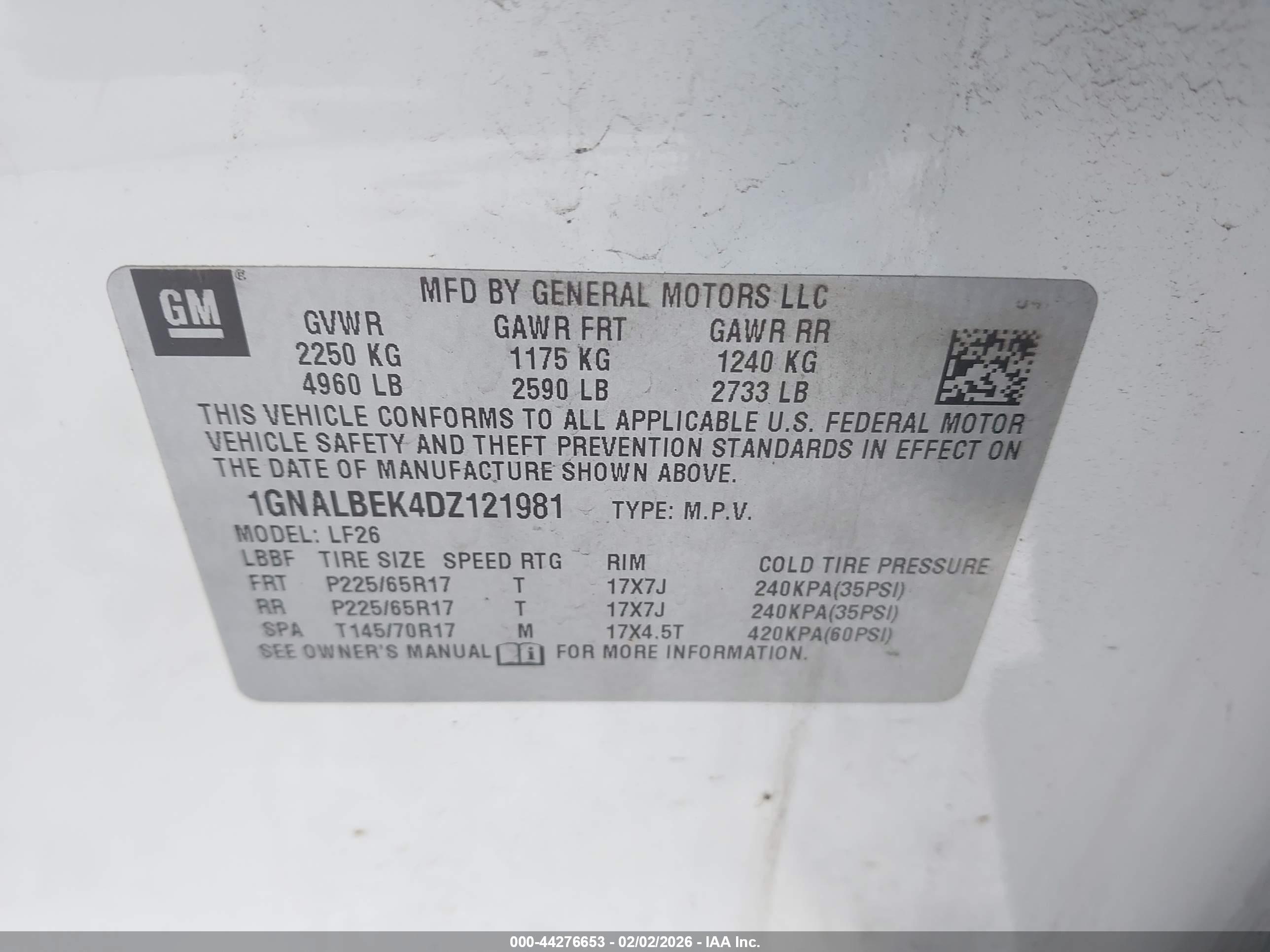CHEVROLET EQUINOX image 9