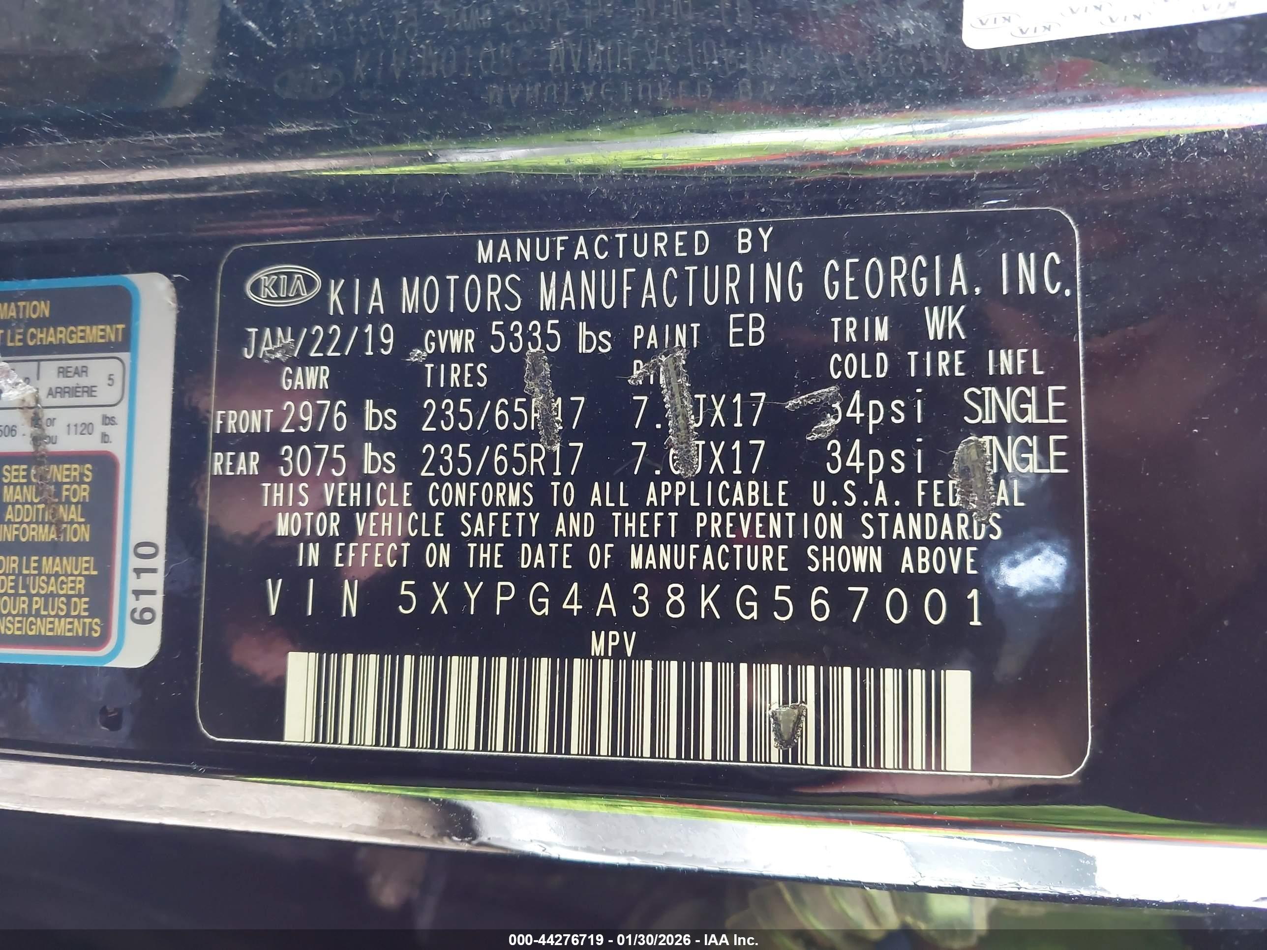KIA SORENTO image 9