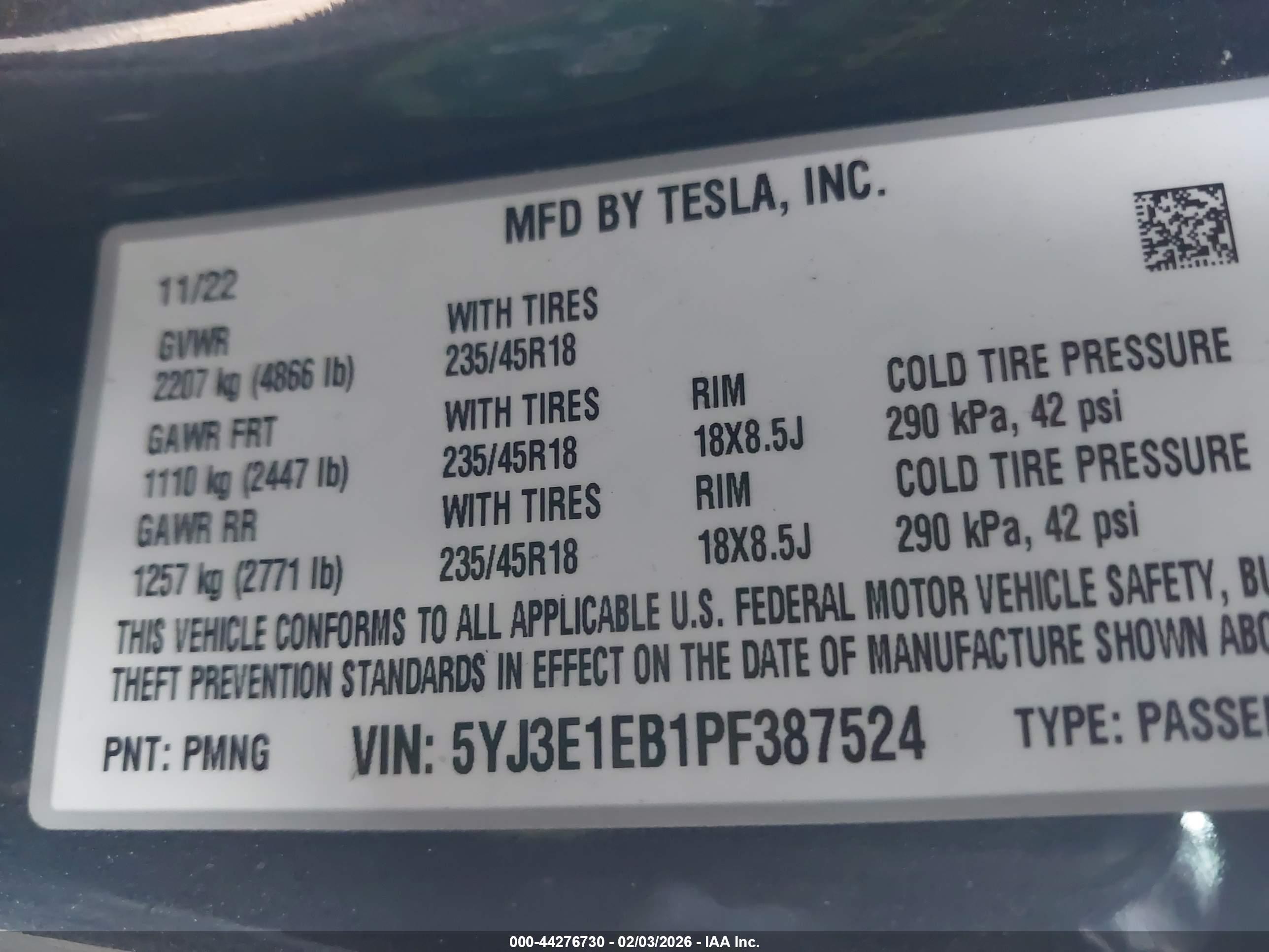 TESLA MODEL image 9