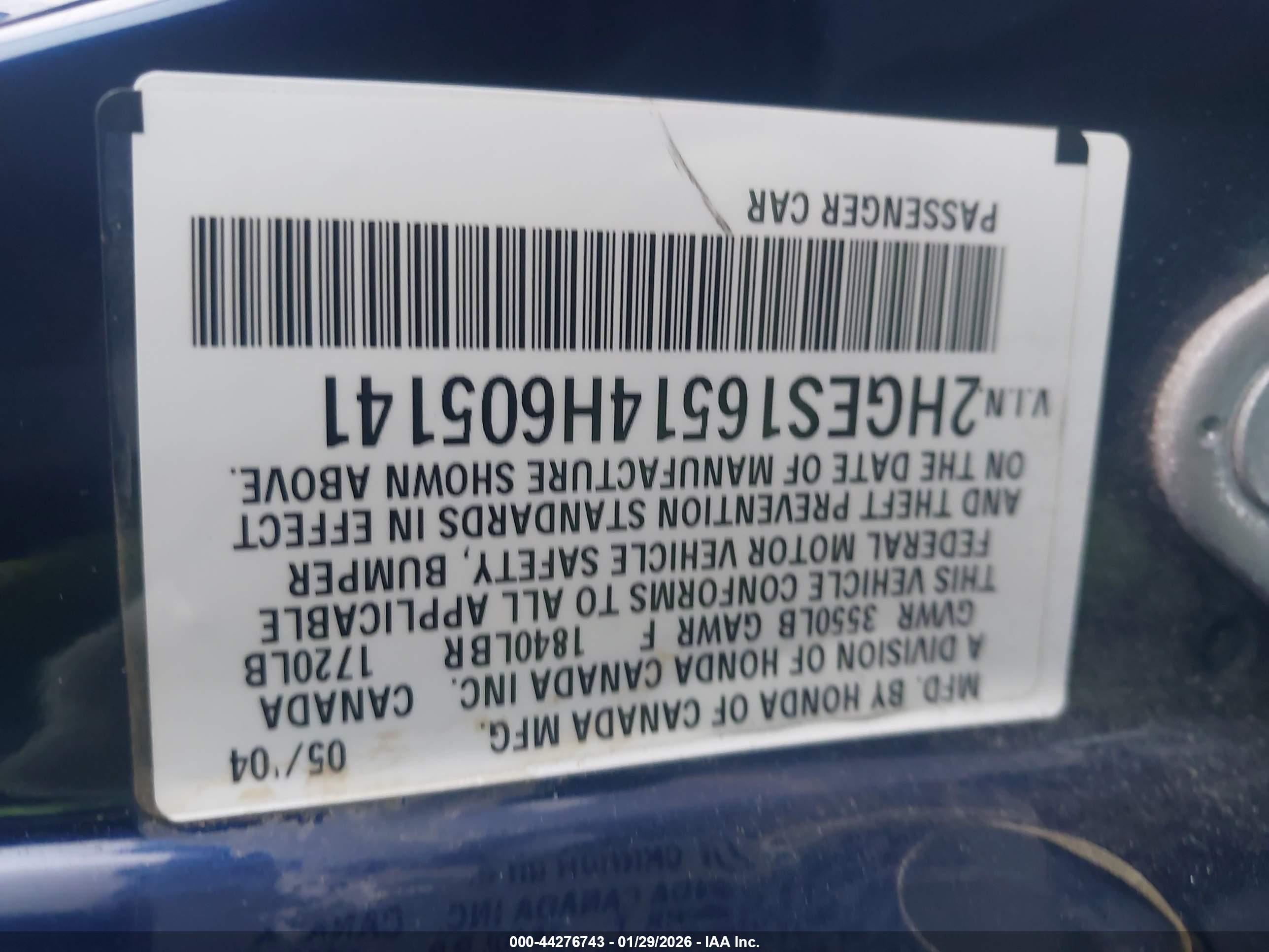 HONDA CIVIC image 9