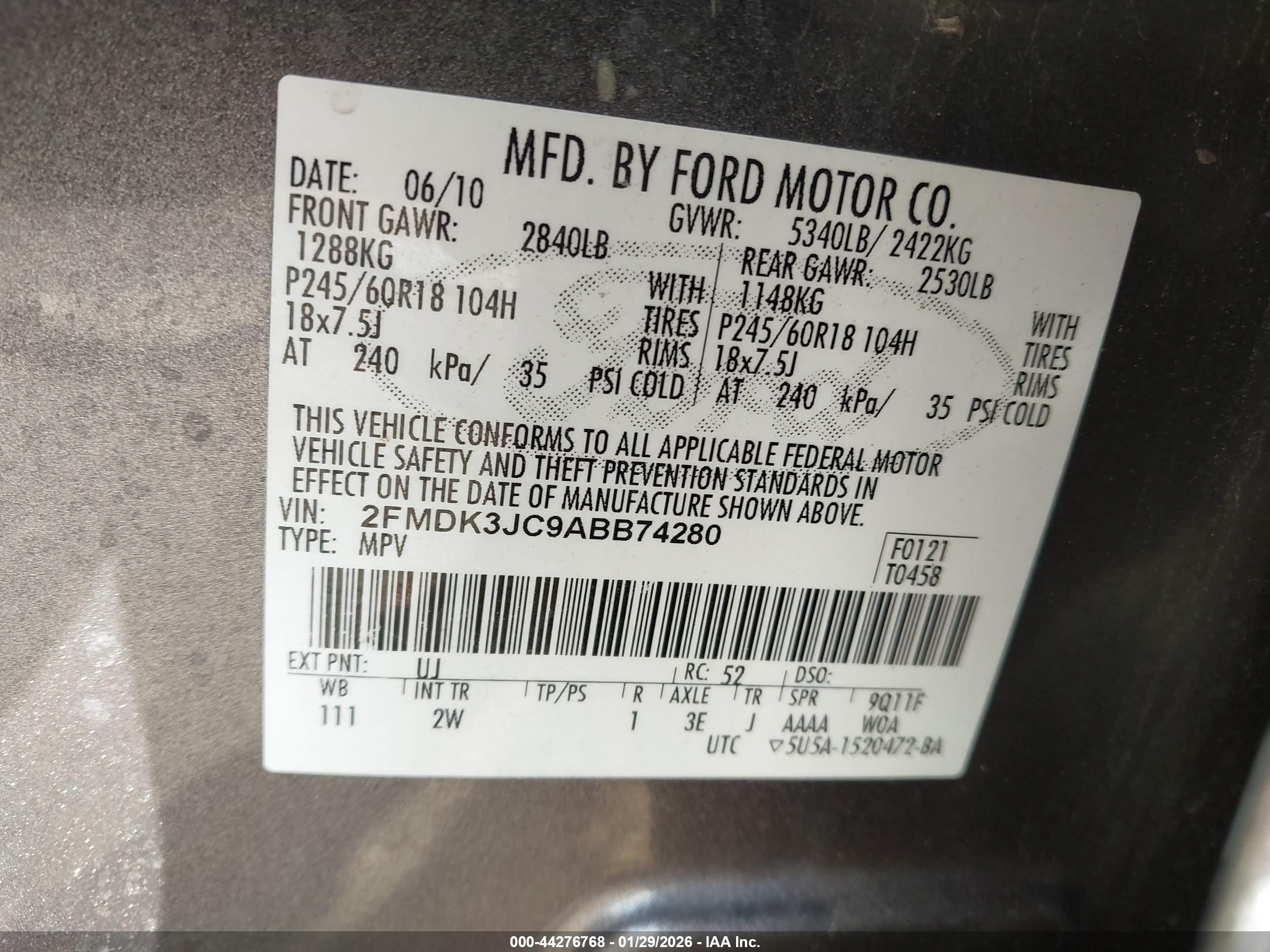 FORD EDGE image 9