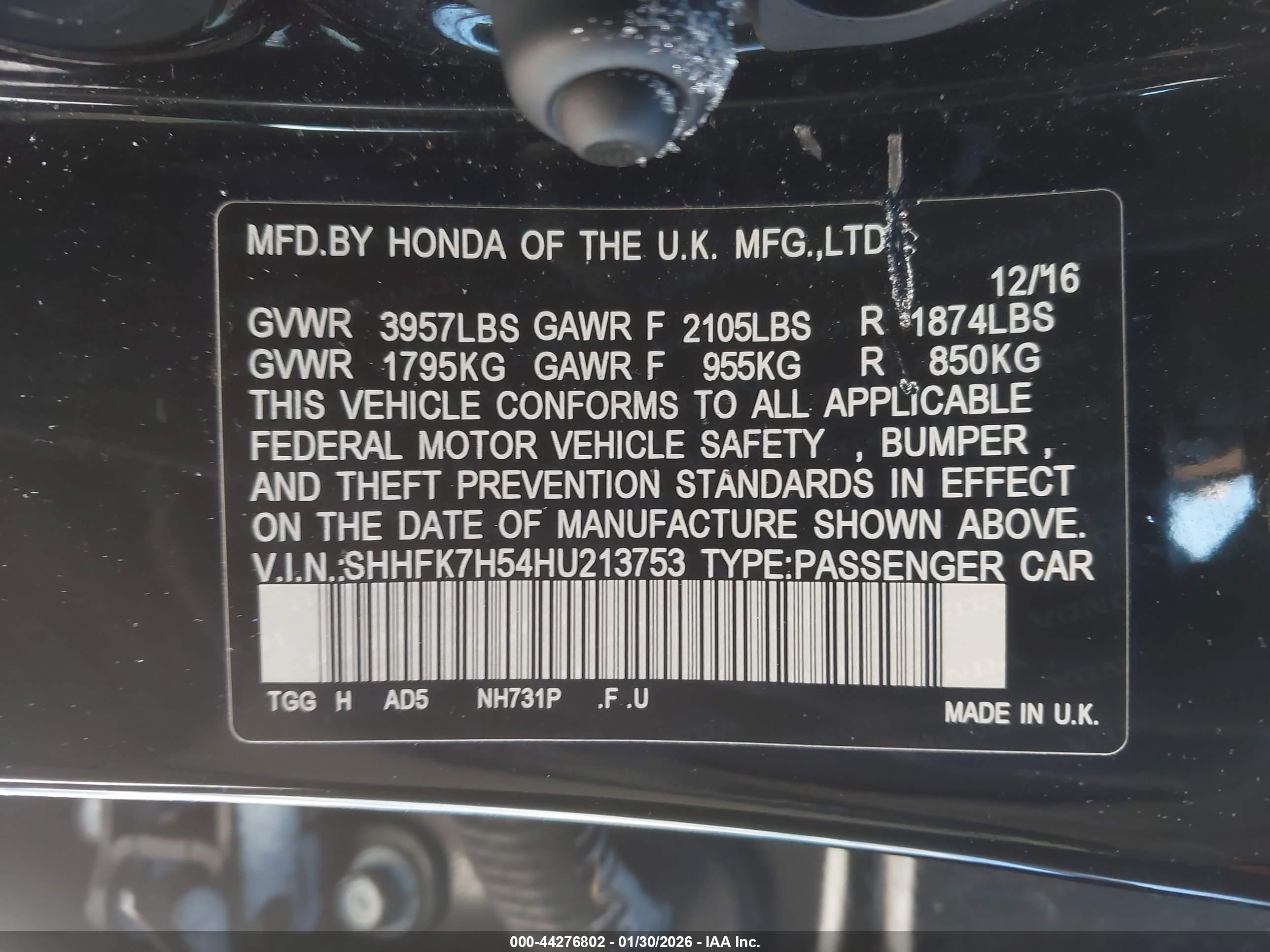 HONDA CIVIC image 9