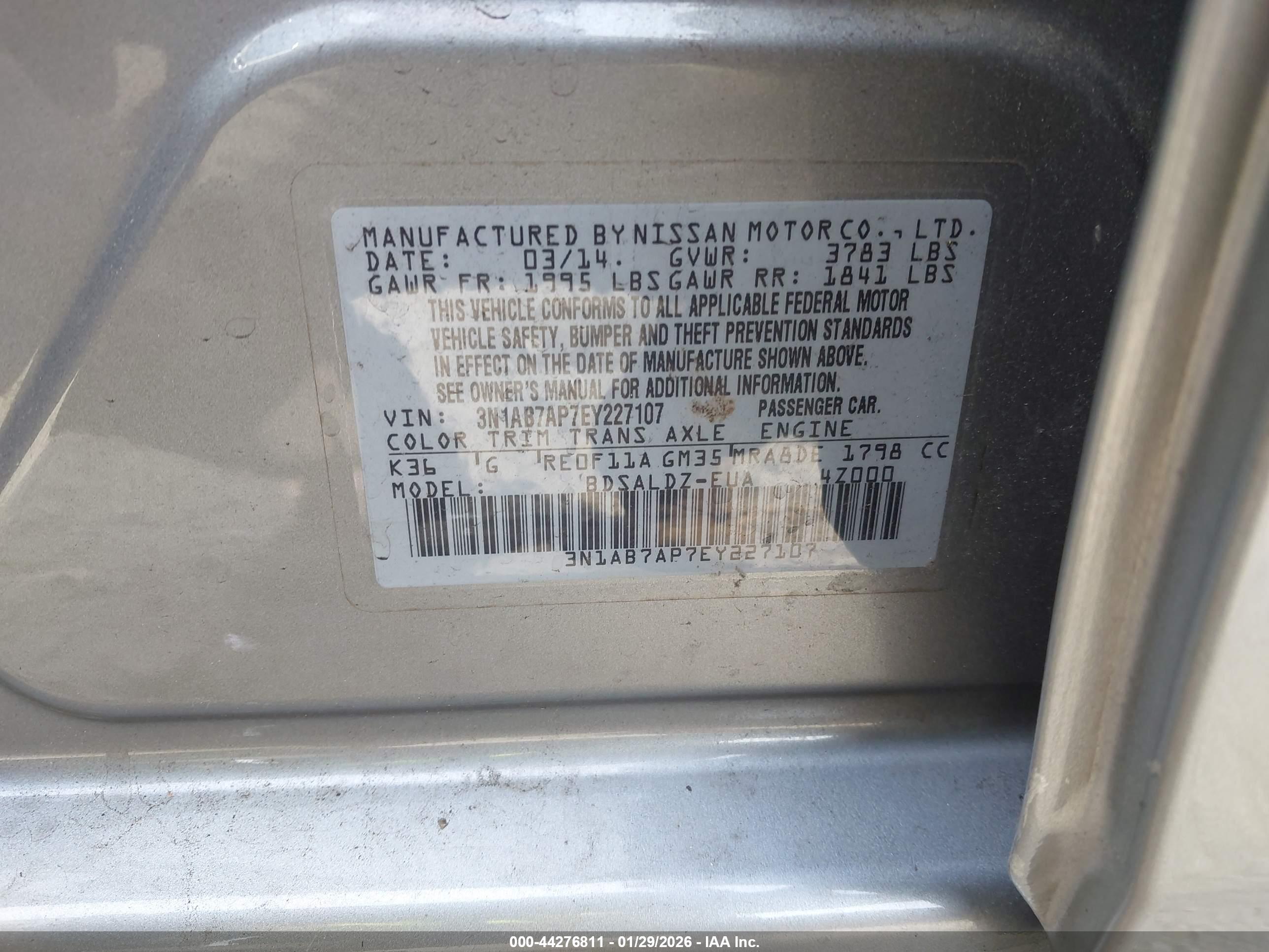 NISSAN SENTRA image 9
