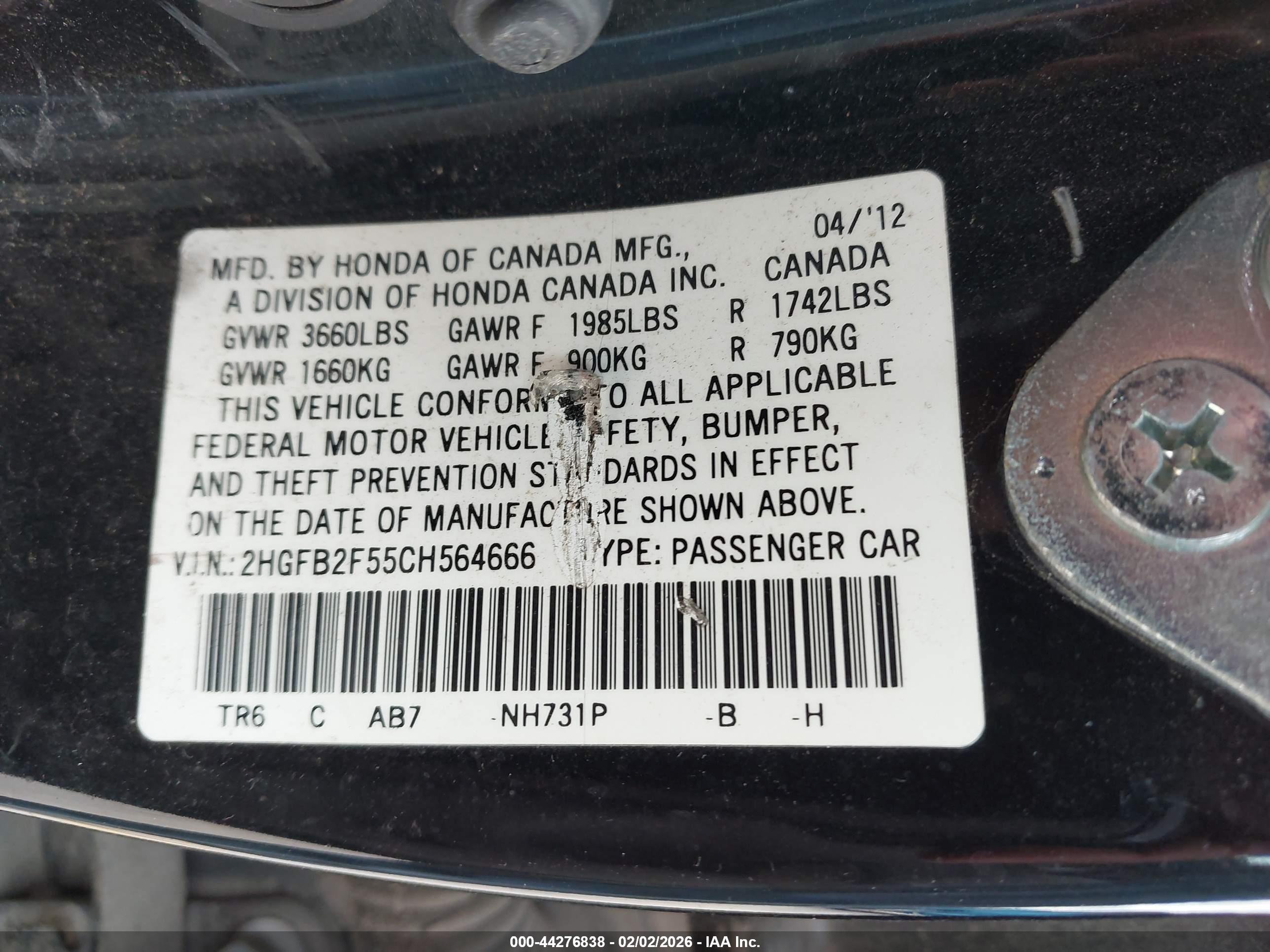 HONDA CIVIC image 9