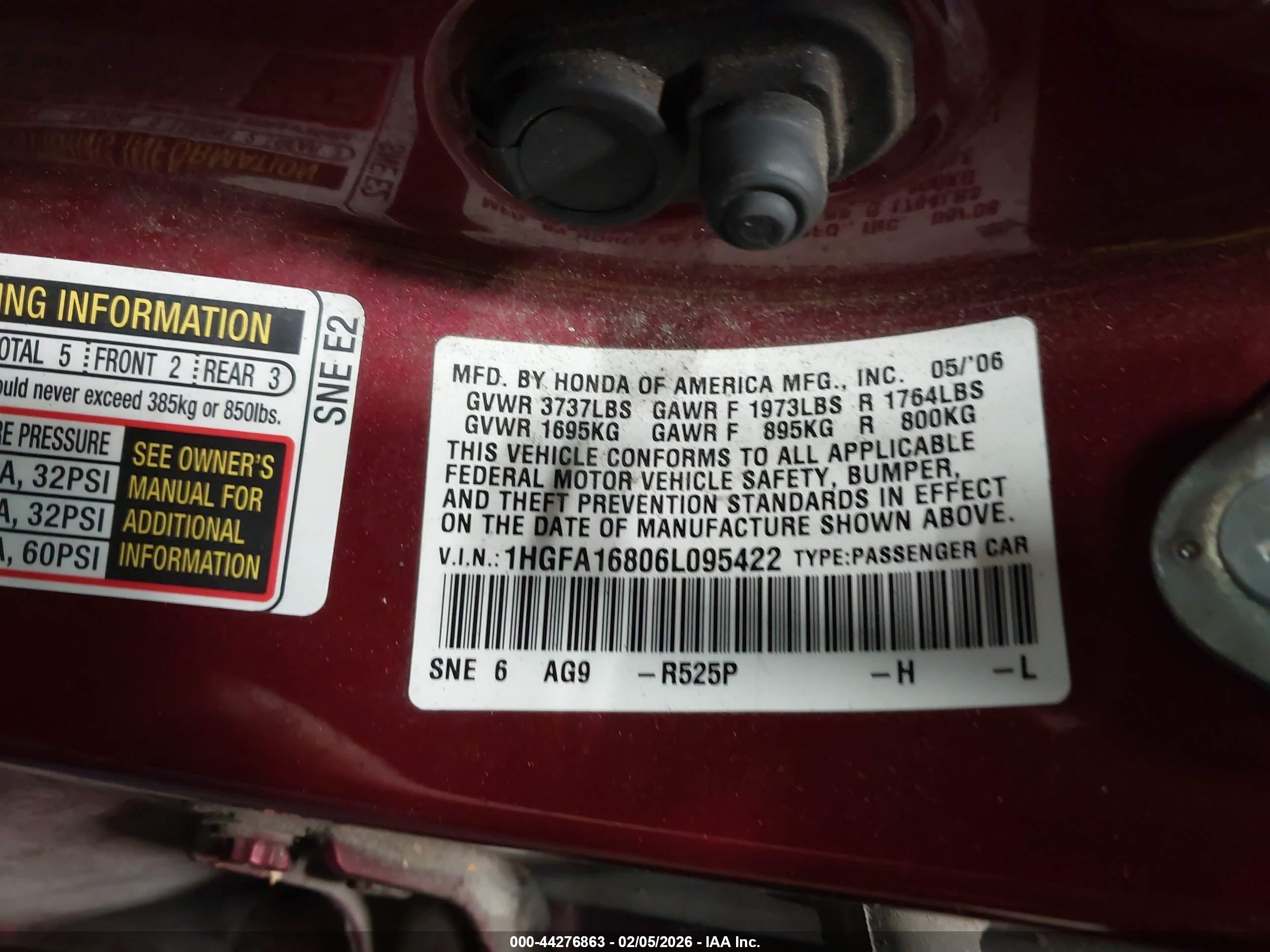HONDA CIVIC image 9