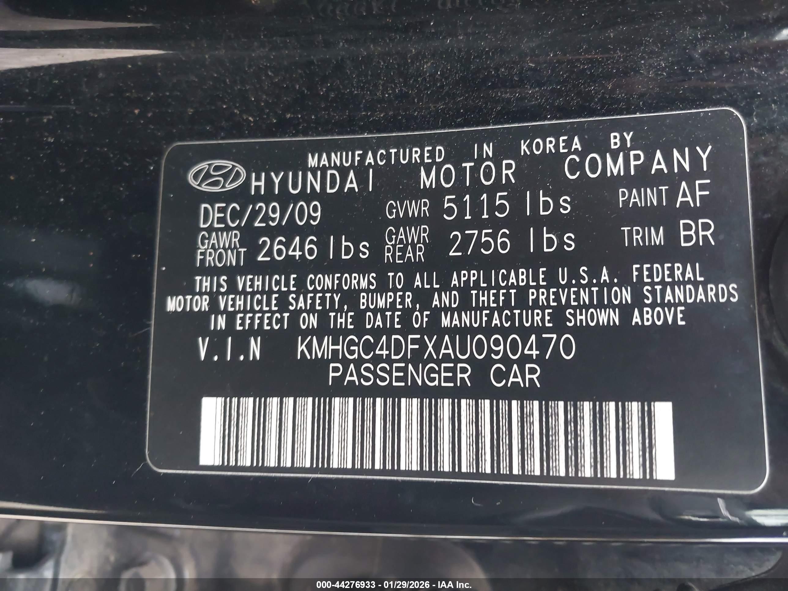 HYUNDAI GENESIS image 9