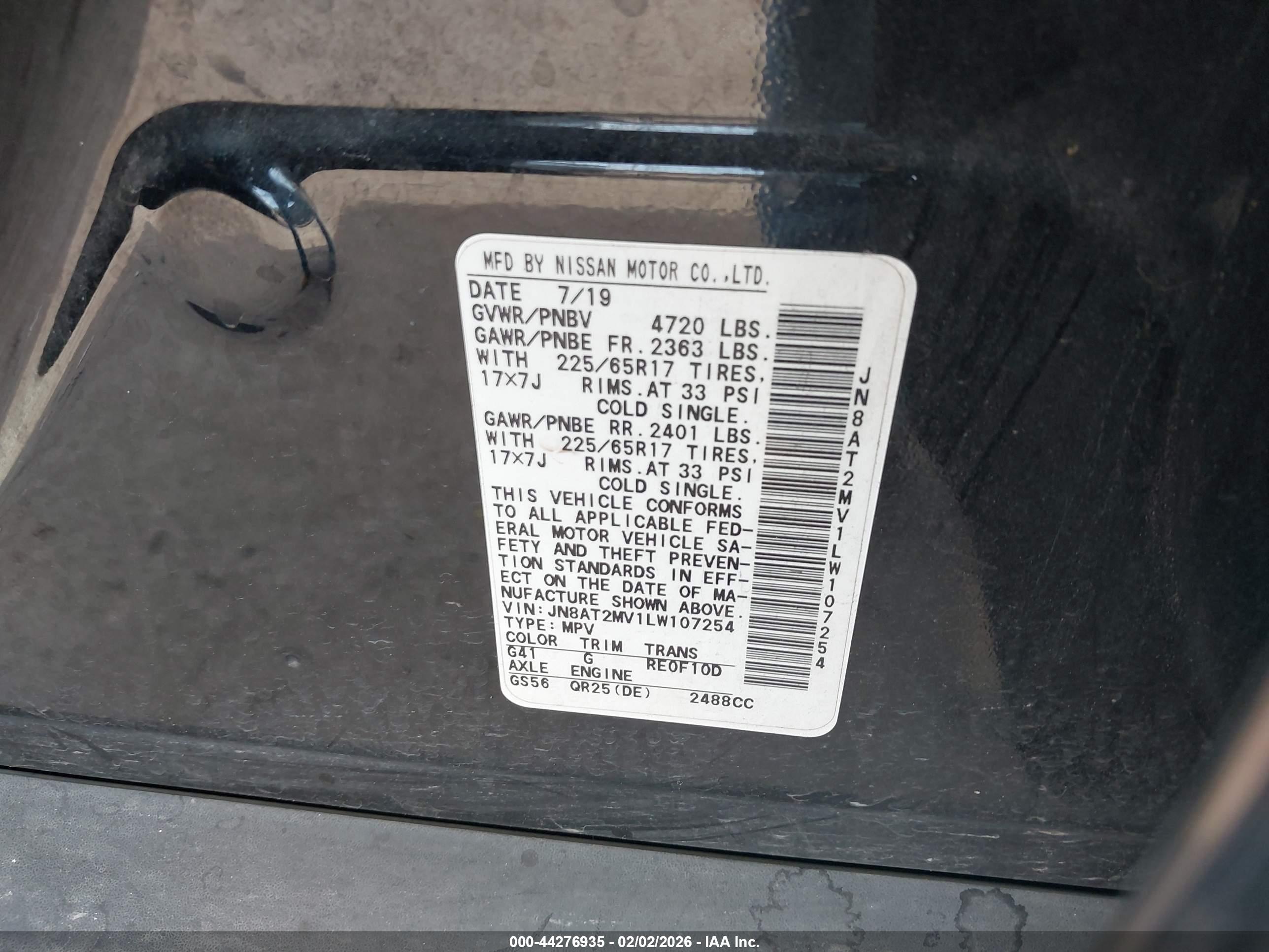 NISSAN ROGUE image 9