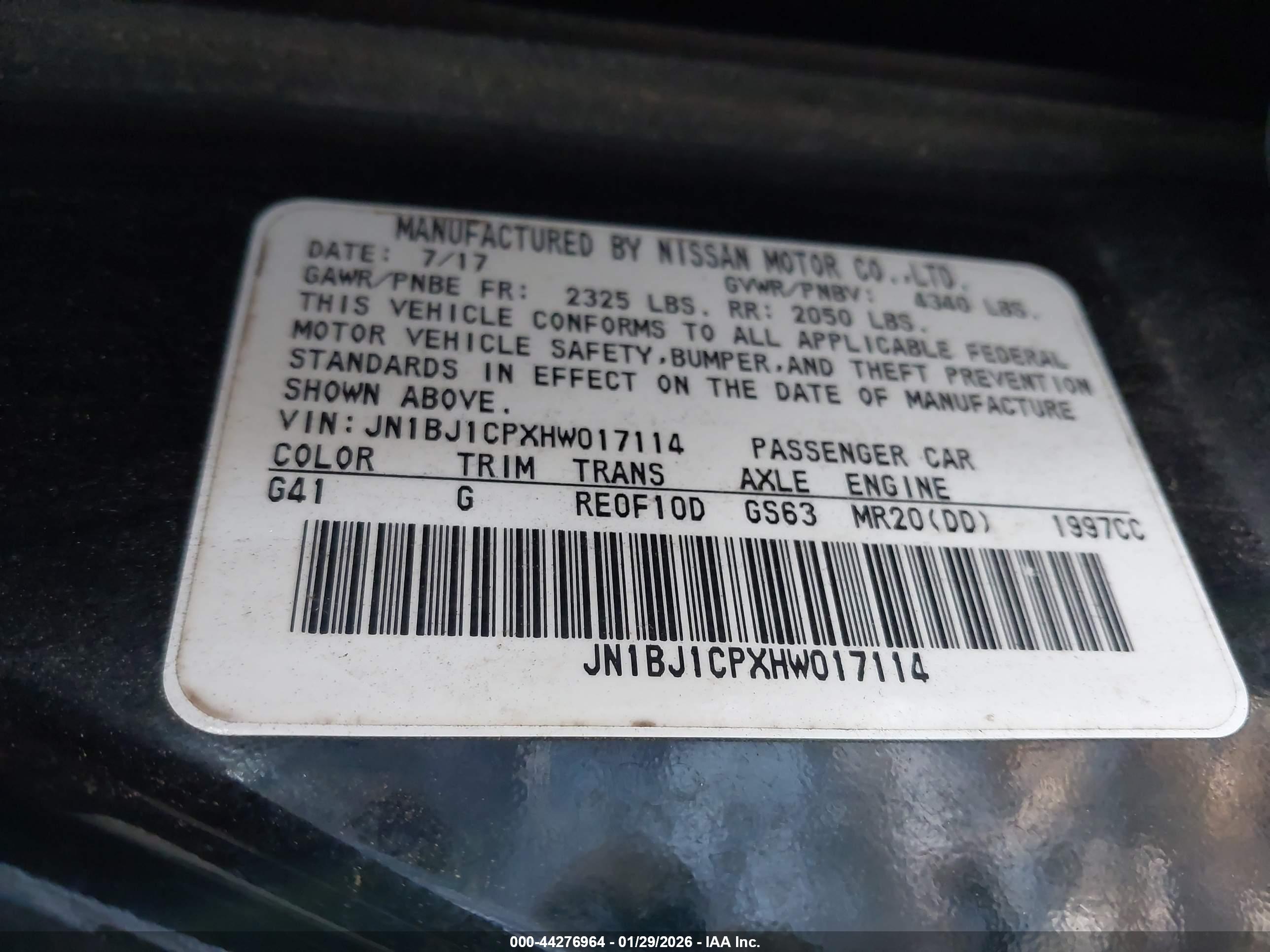 NISSAN ROGUE image 9