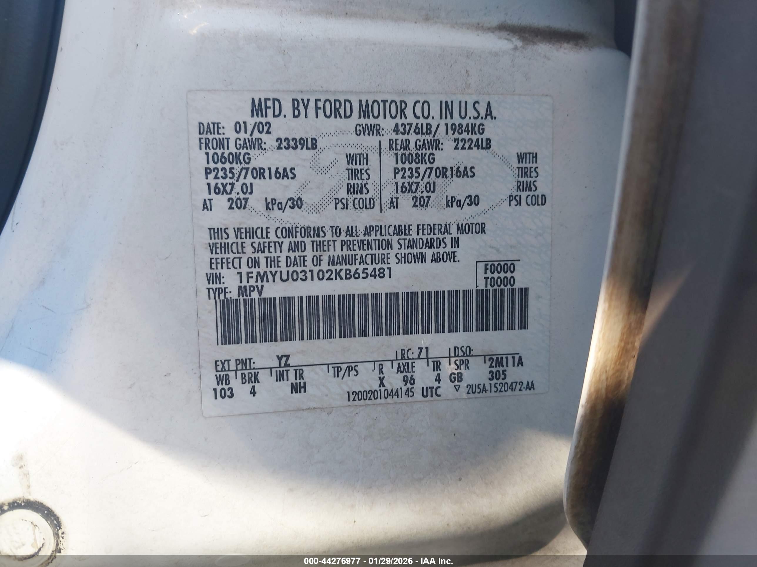 FORD ESCAPE image 9