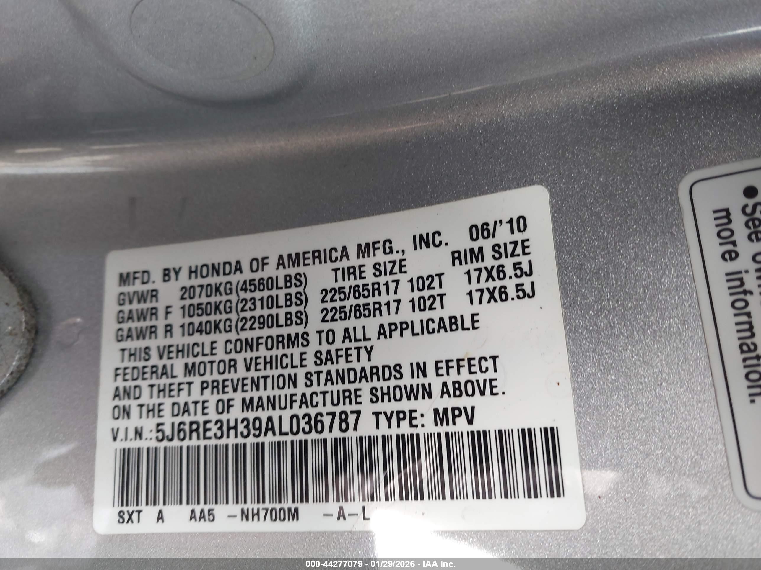 HONDA CR-V image 9