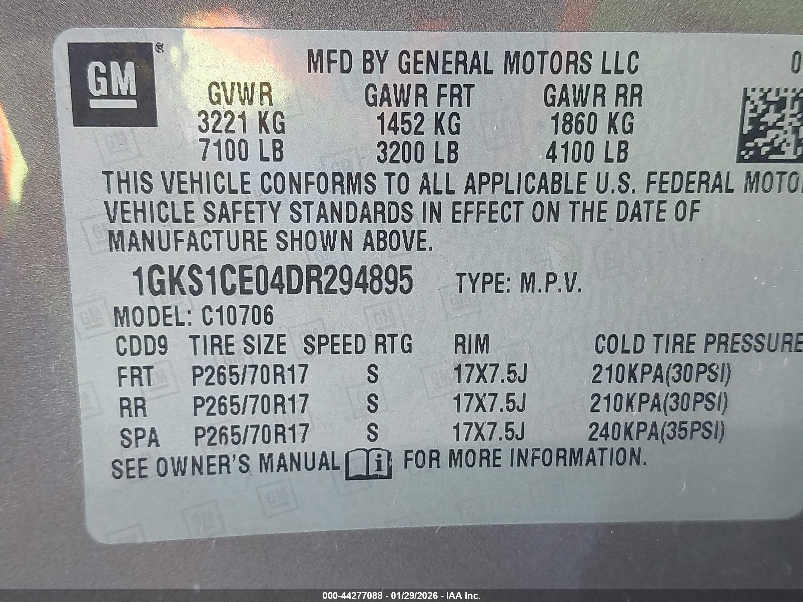 GMC YUKON image 9