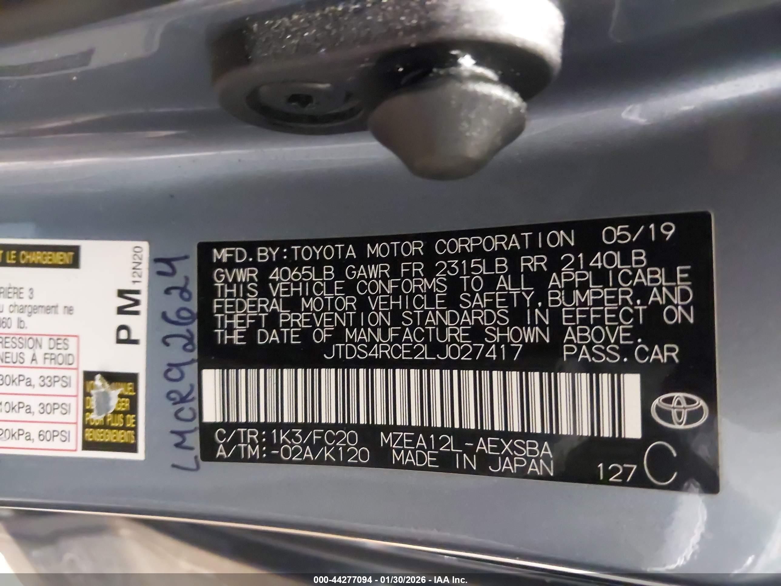 TOYOTA COROLLA image 9