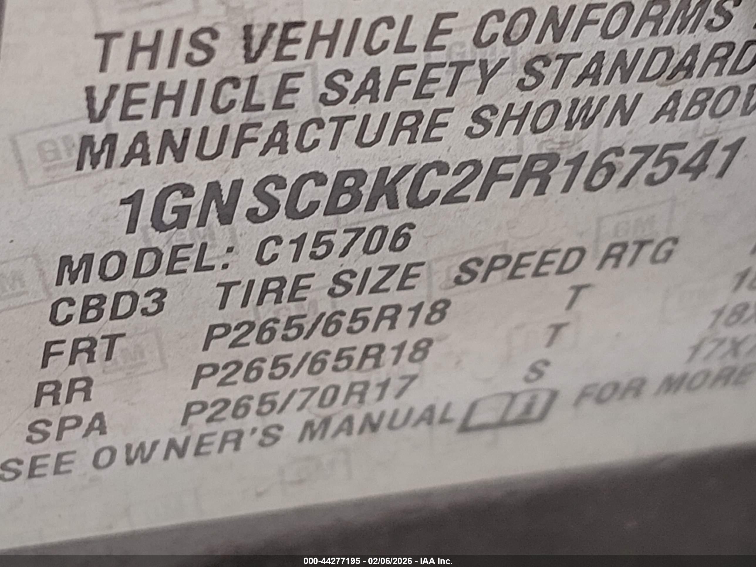 CHEVROLET TAHOE image 9