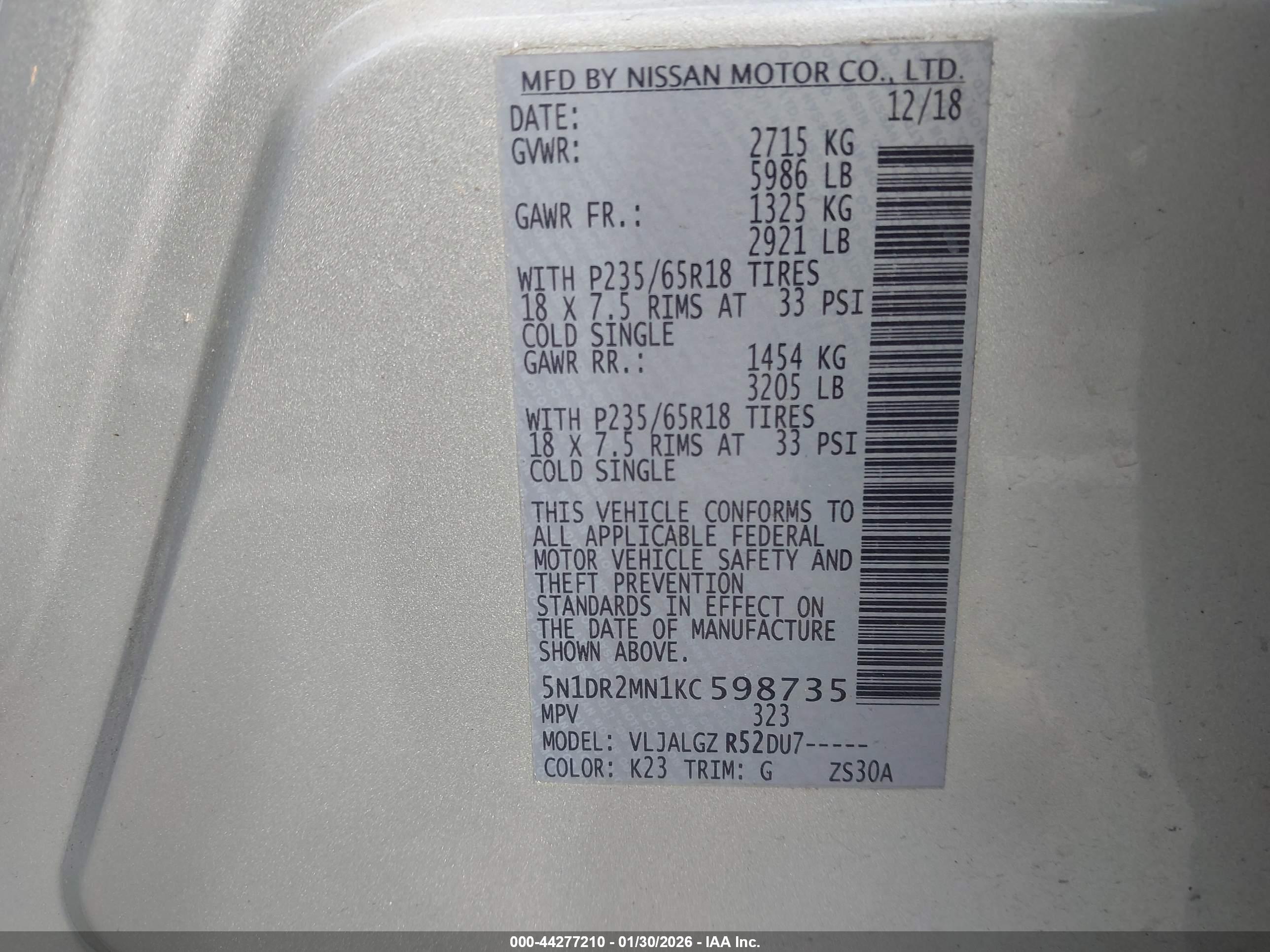 NISSAN PATHFINDER image 9