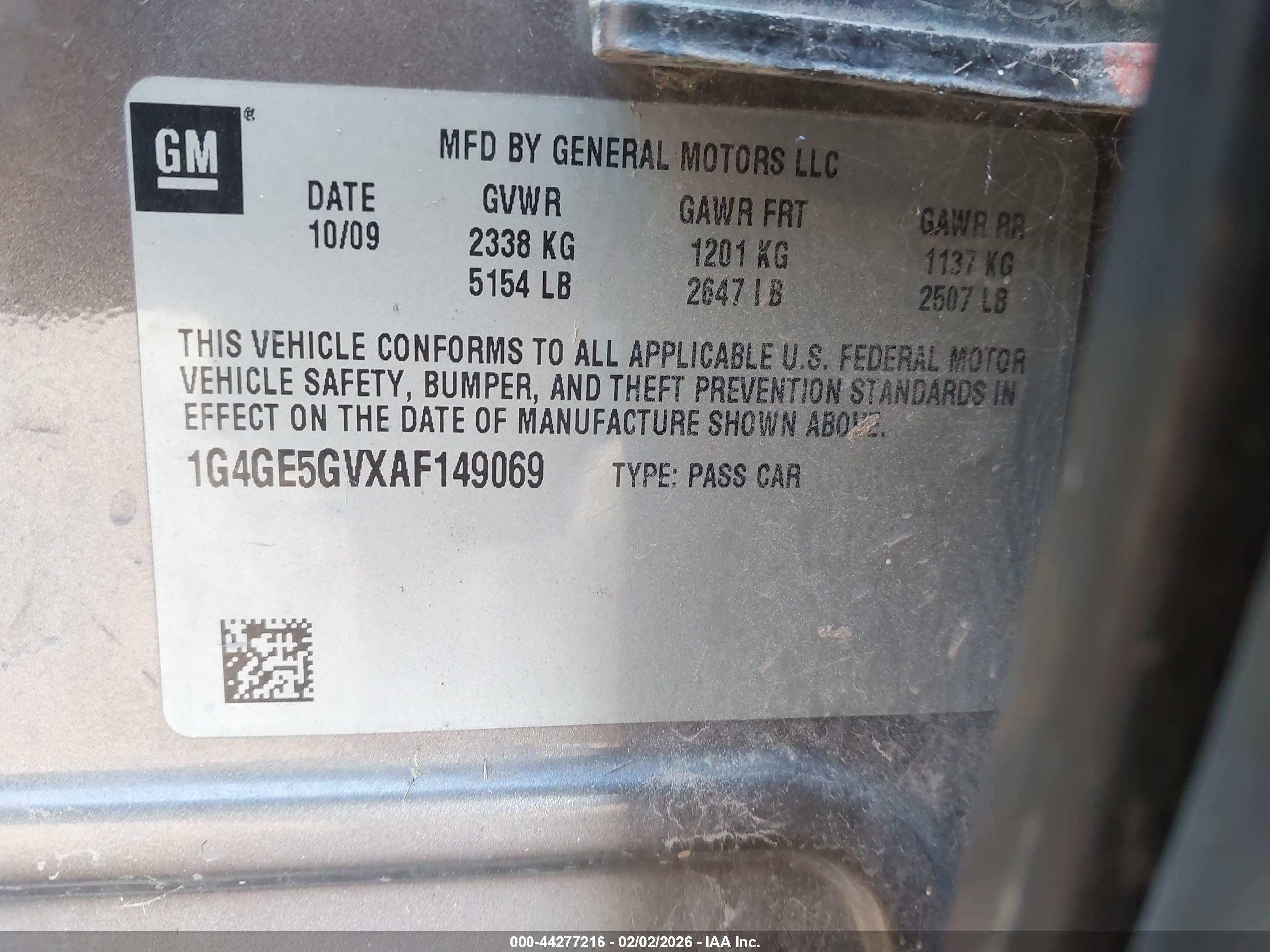BUICK LACROSSE image 9
