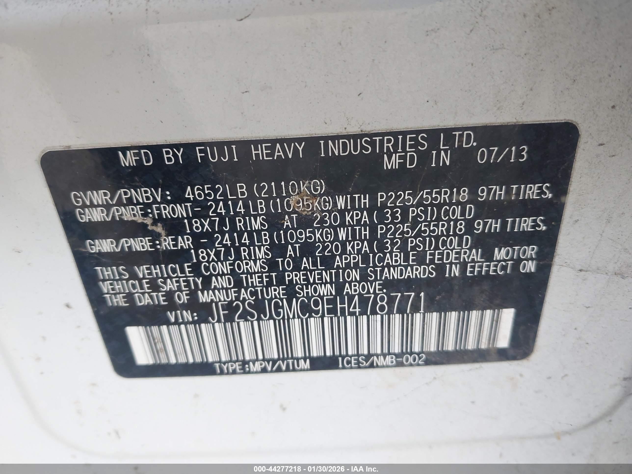 SUBARU FORESTER image 9