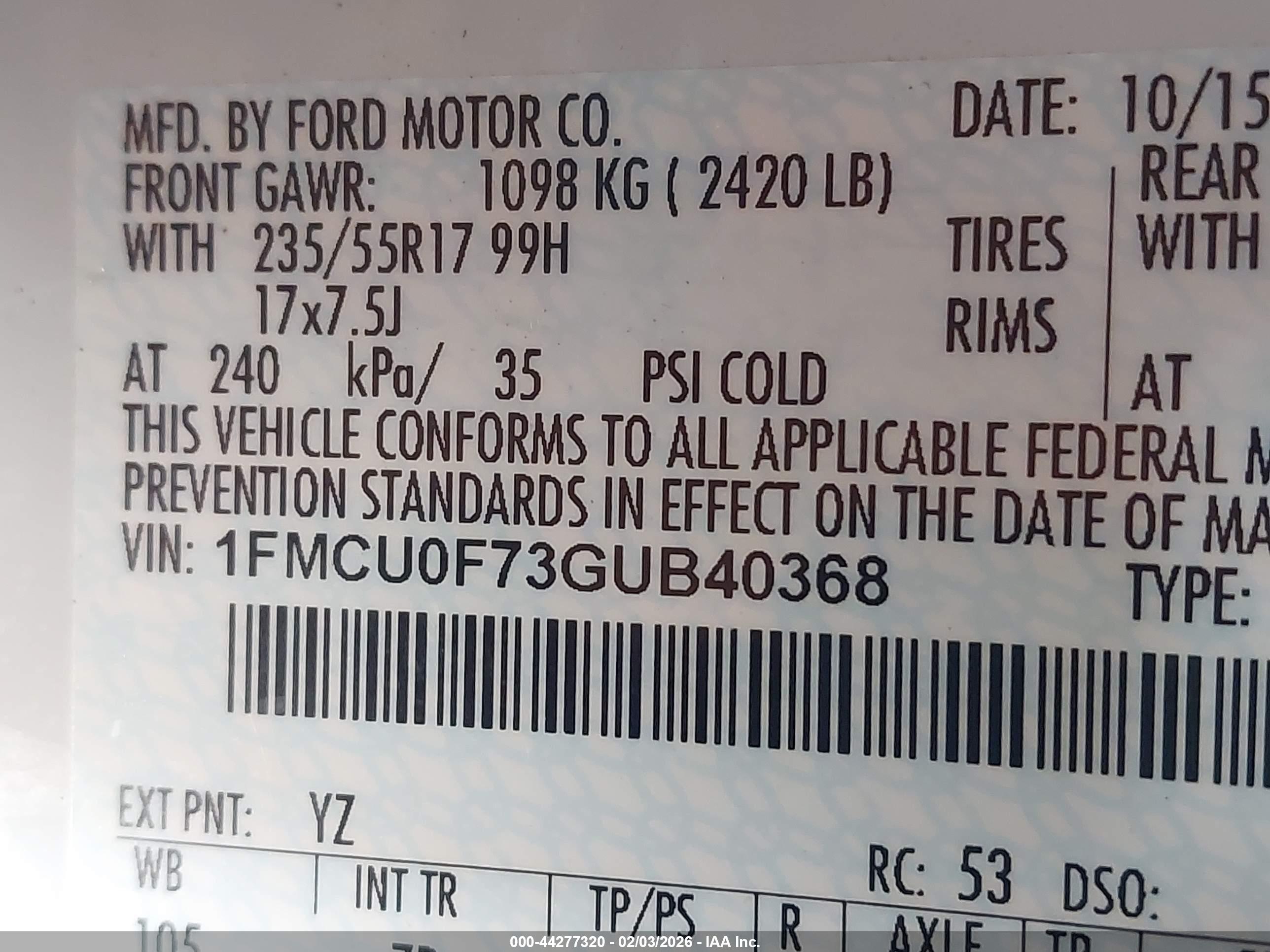 FORD ESCAPE image 9