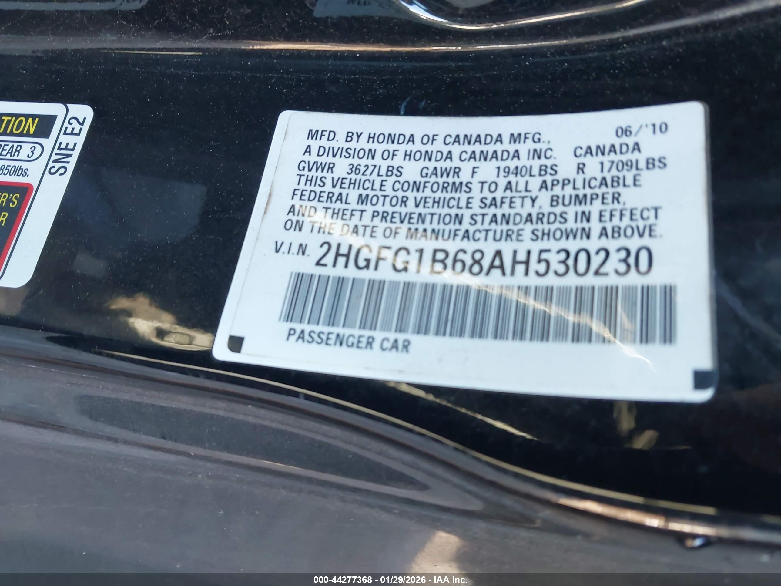 HONDA CIVIC image 9