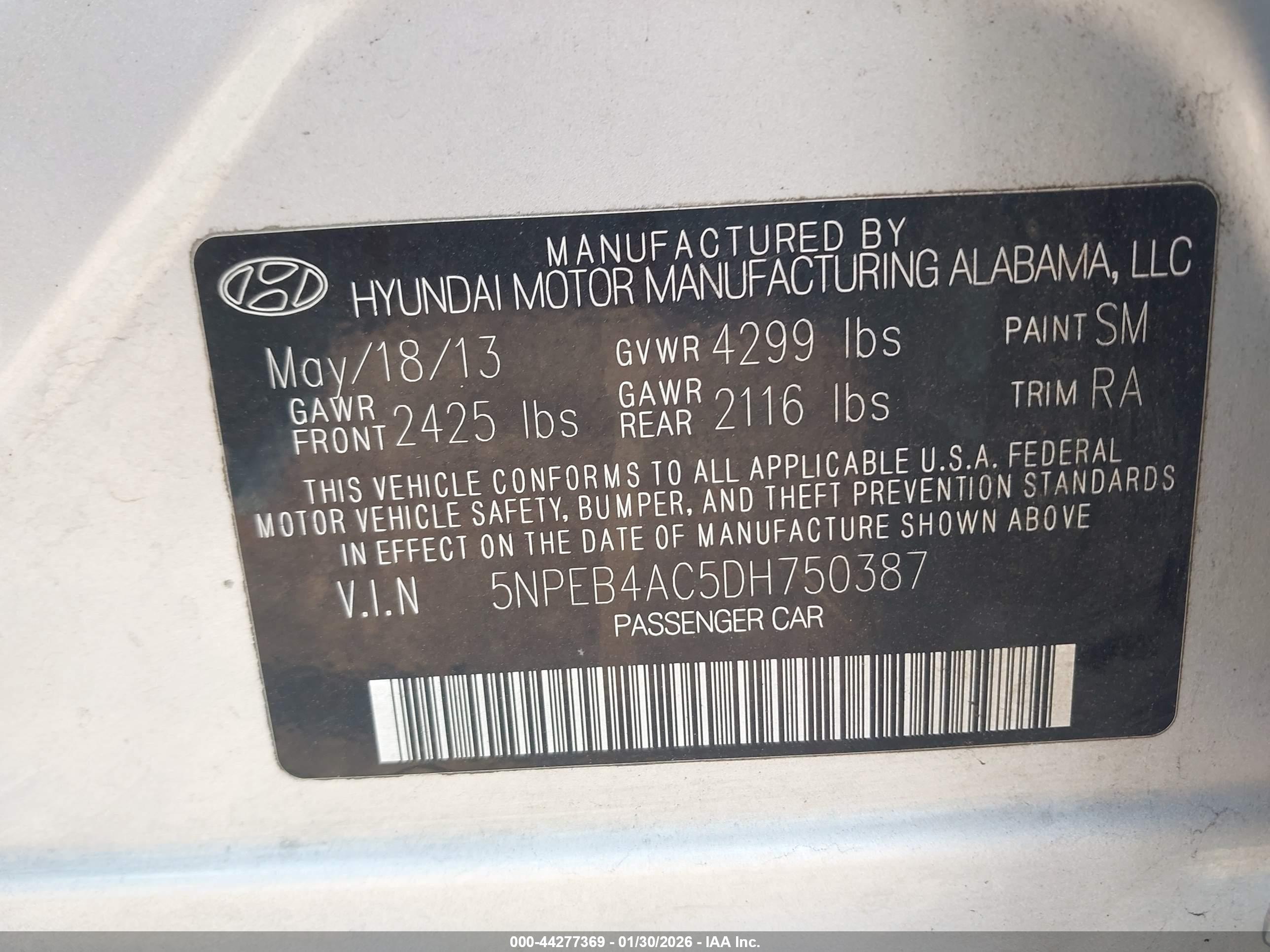 HYUNDAI SONATA image 9