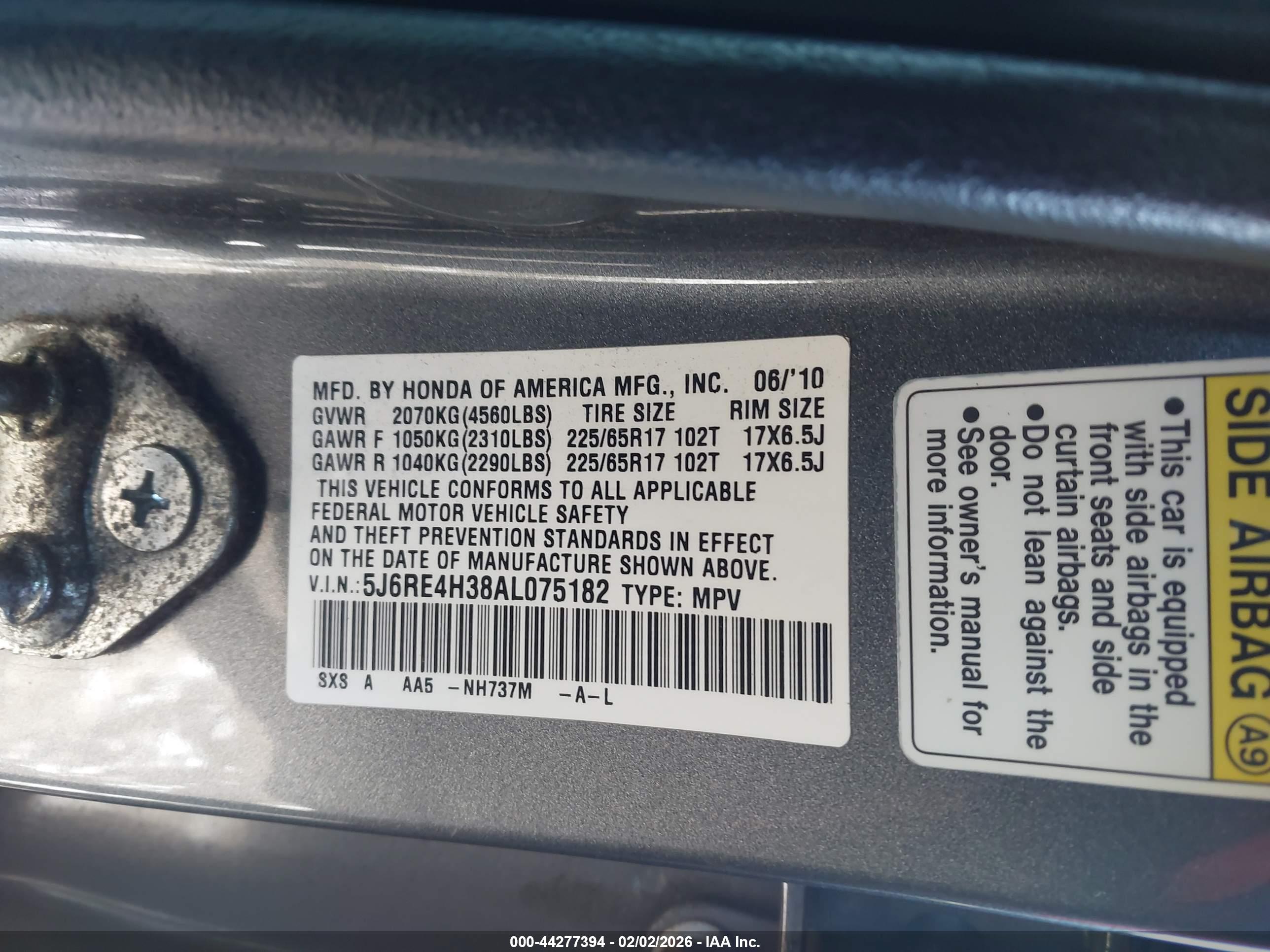 HONDA CR-V image 9