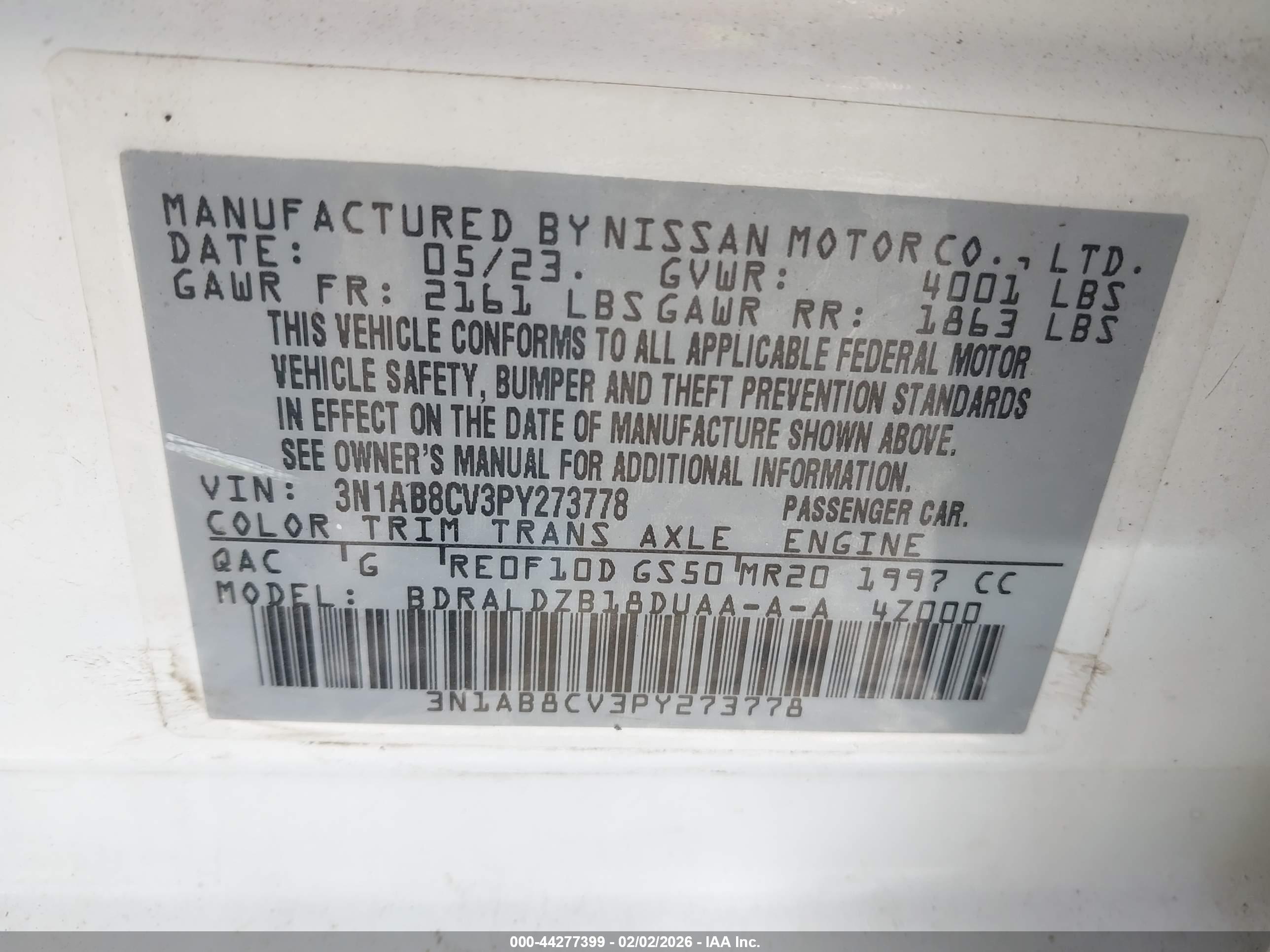 NISSAN SENTRA image 9
