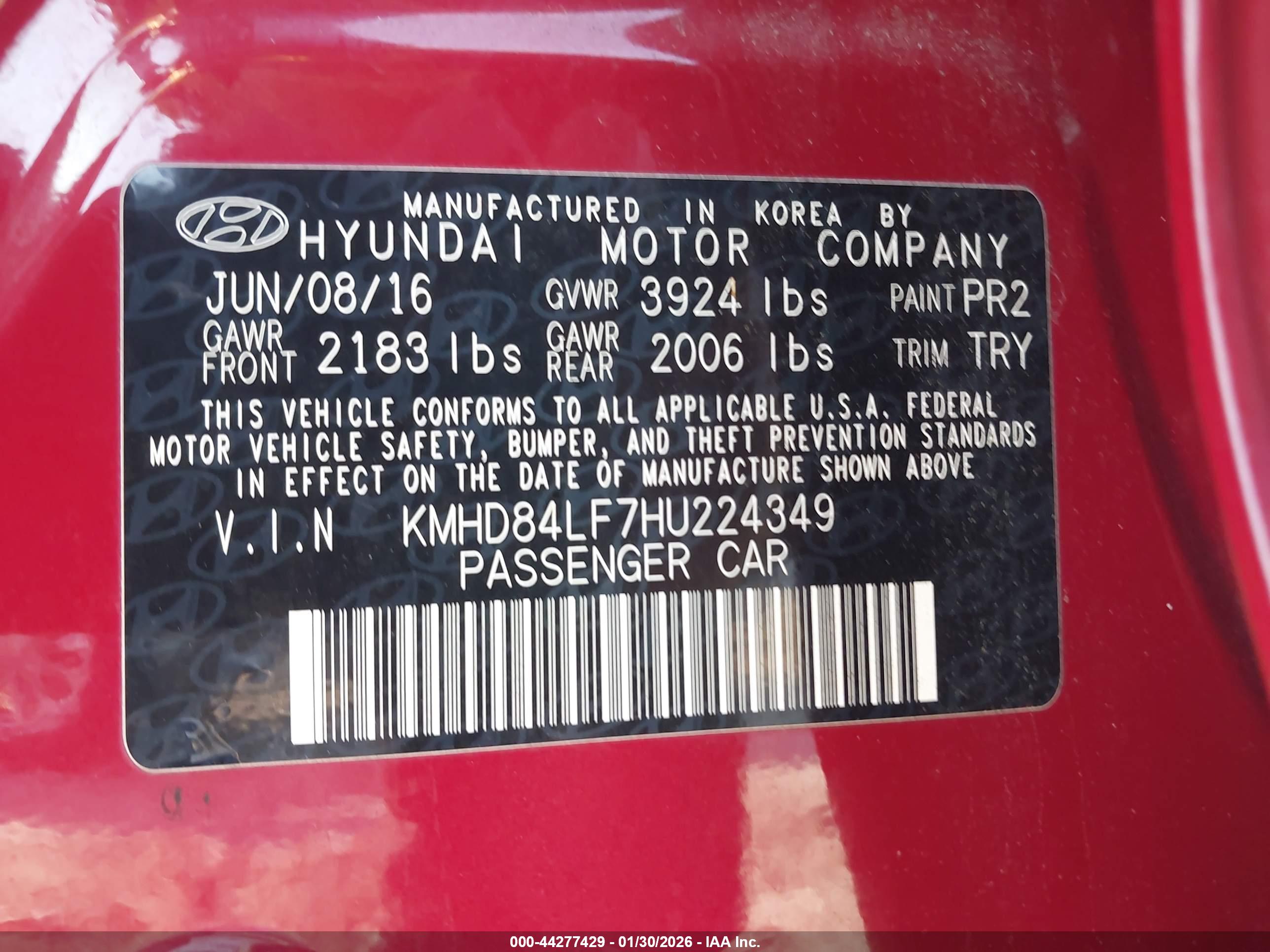 HYUNDAI ELANTRA image 9