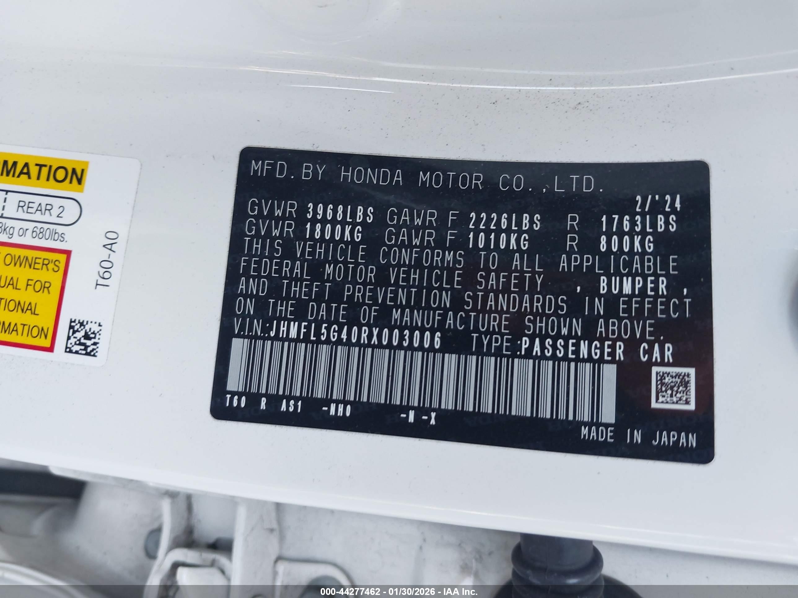 HONDA CIVIC image 9