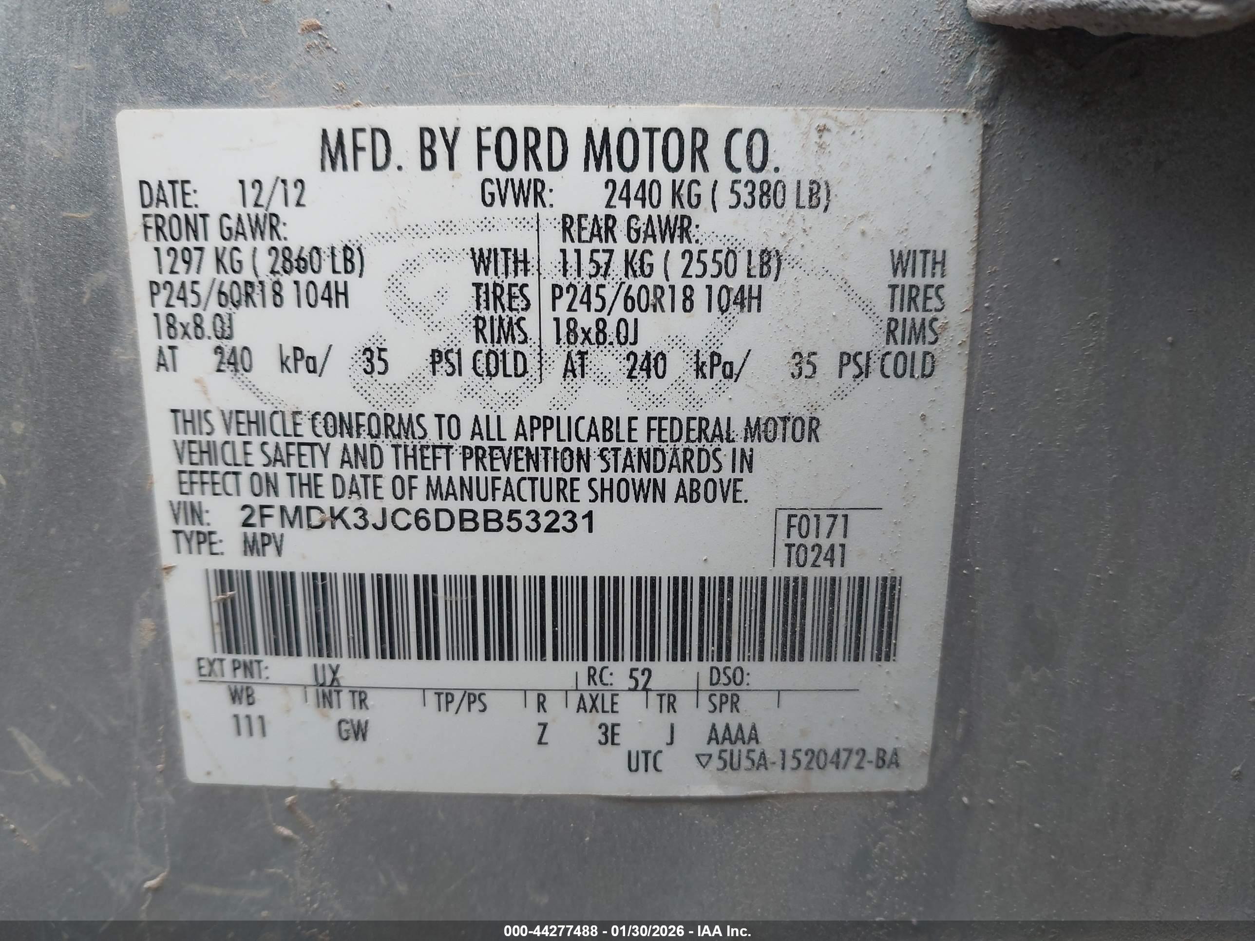 FORD EDGE image 9