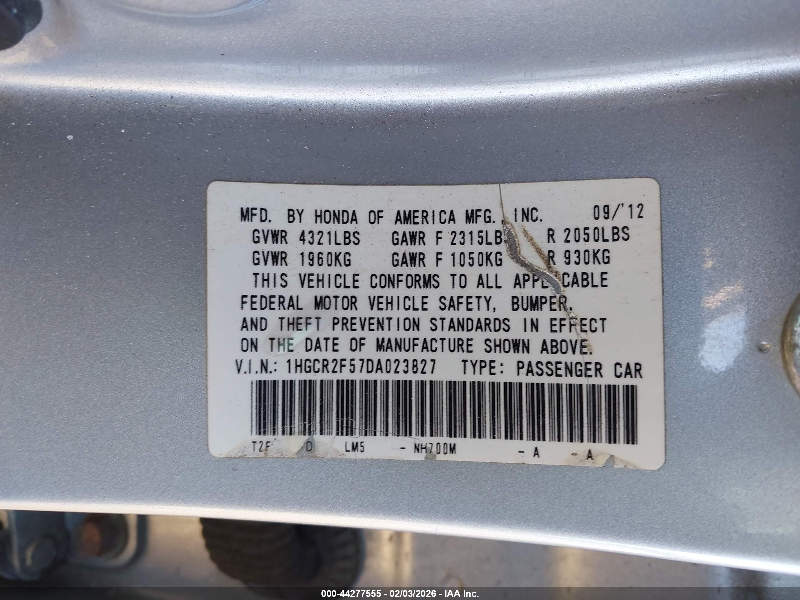 HONDA ACCORD image 9