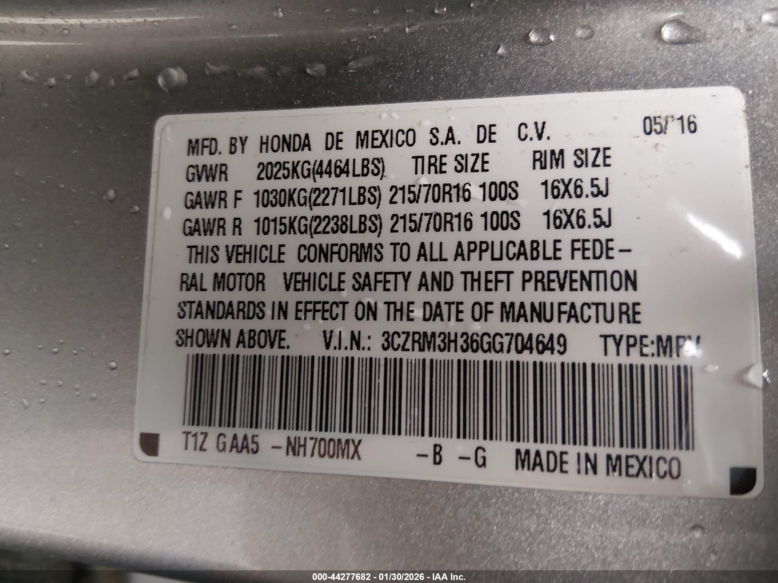 HONDA CR-V image 9