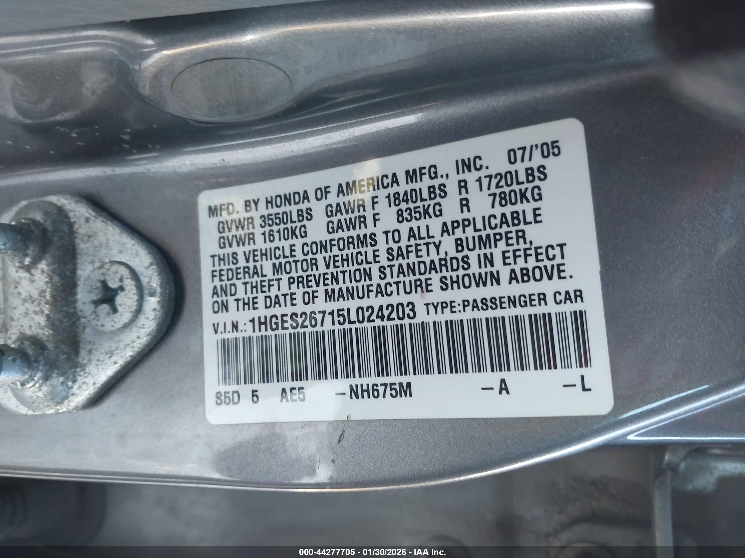 HONDA CIVIC image 9