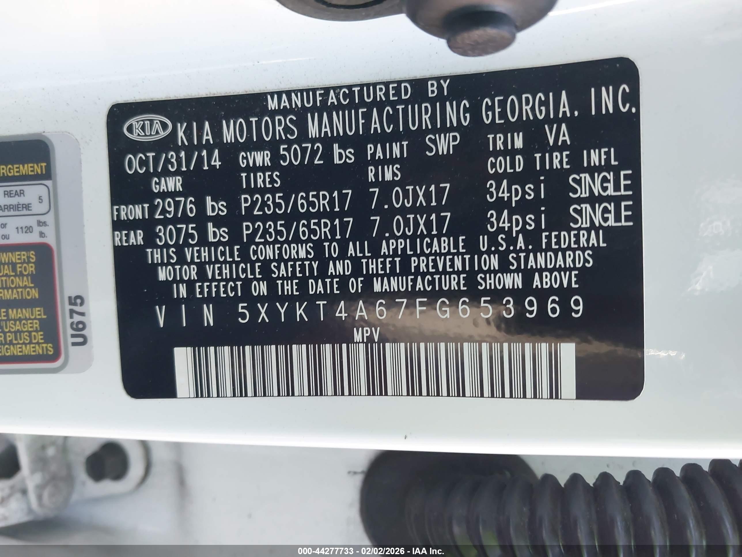KIA SORENTO image 9
