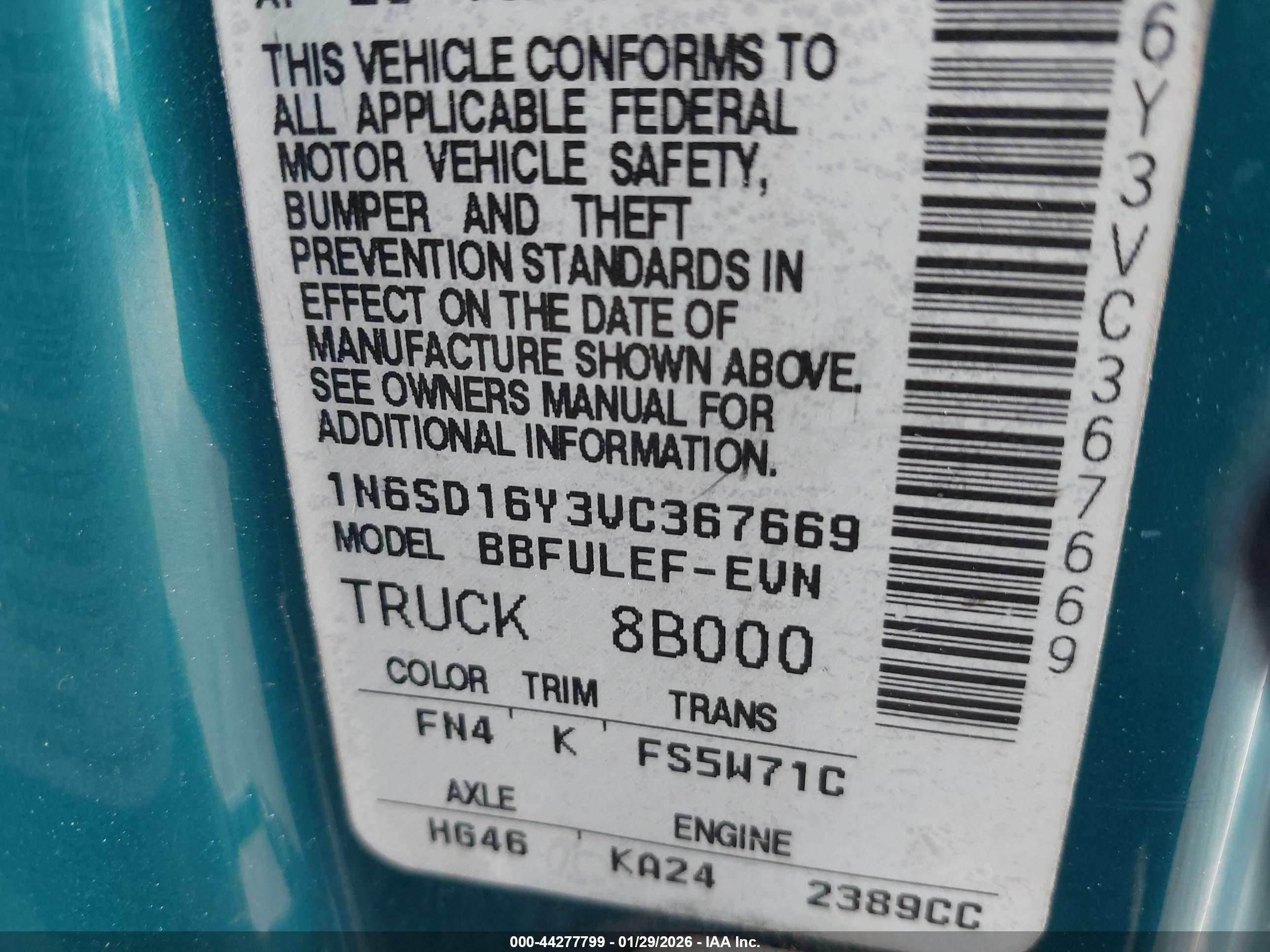 NISSAN 4X4 image 9