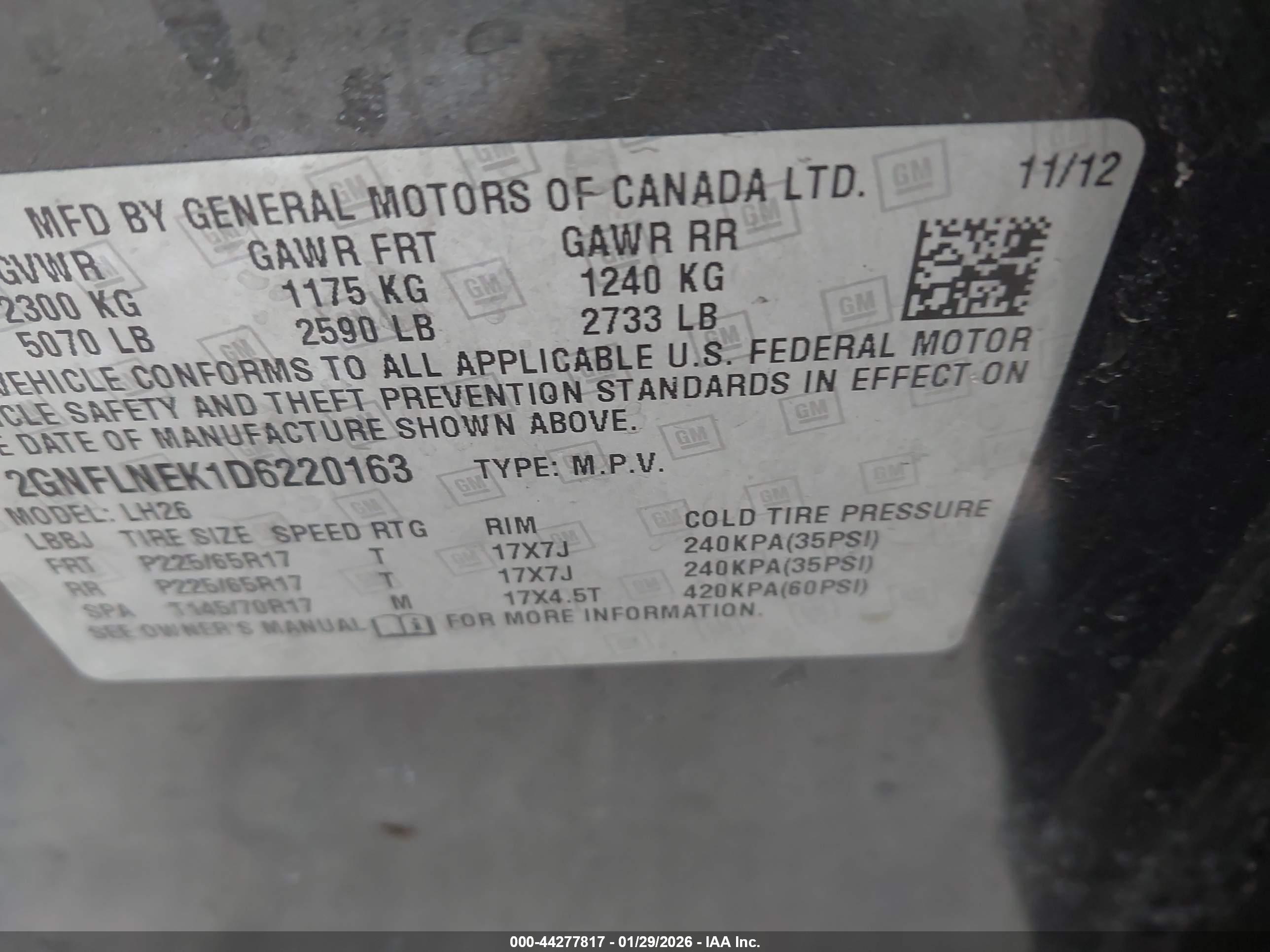 CHEVROLET EQUINOX image 9