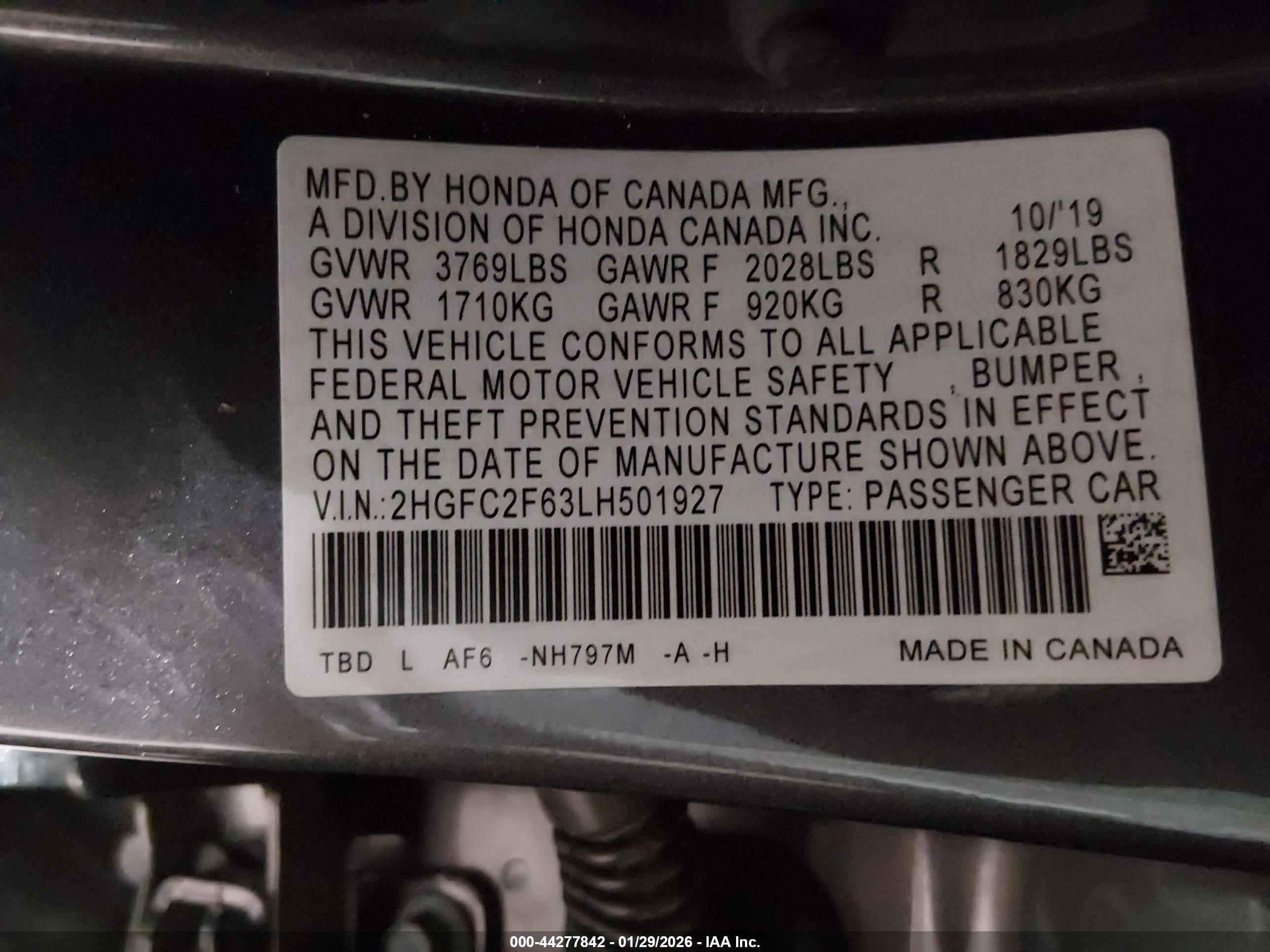 HONDA CIVIC image 9