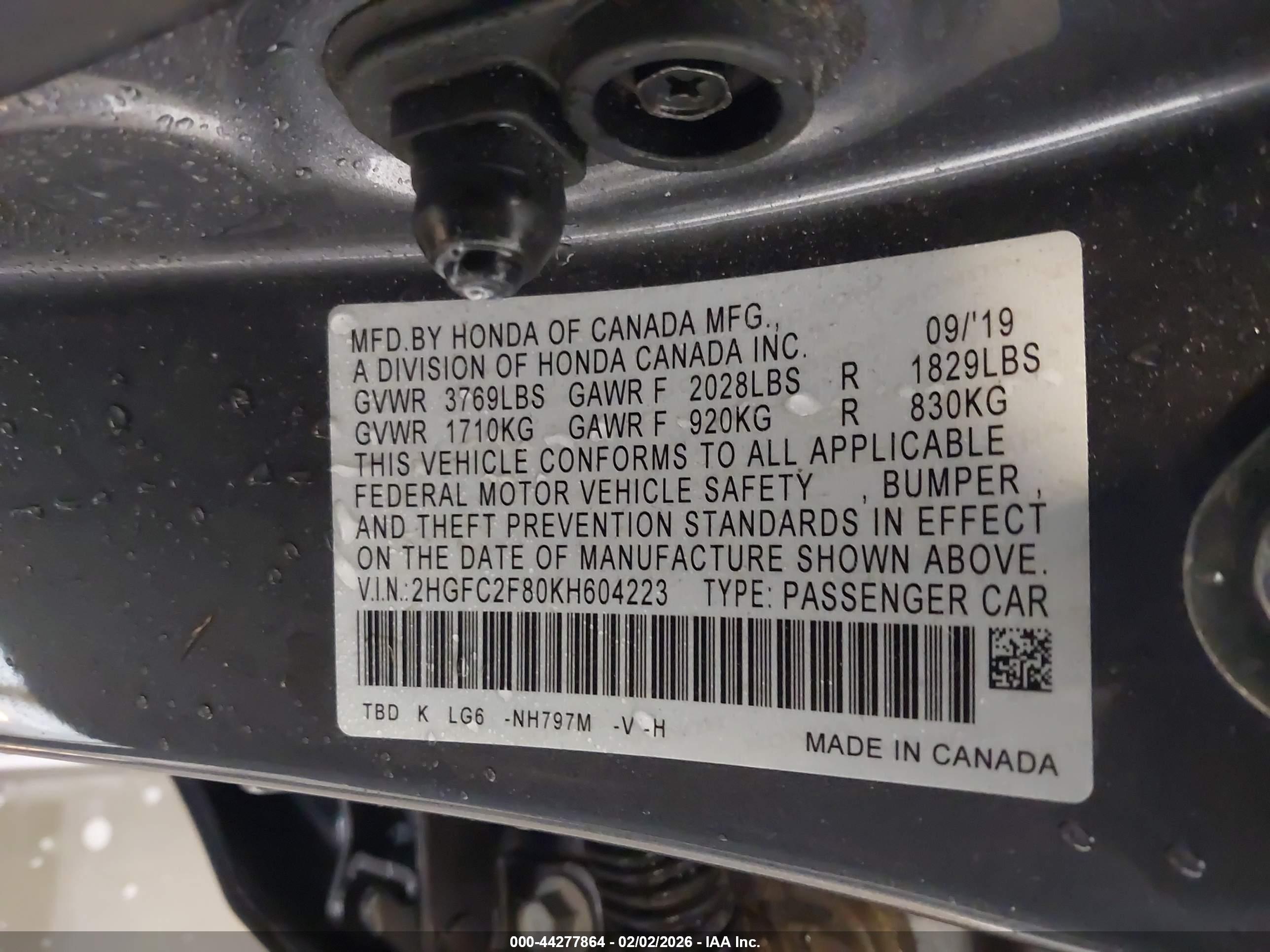 HONDA CIVIC image 9