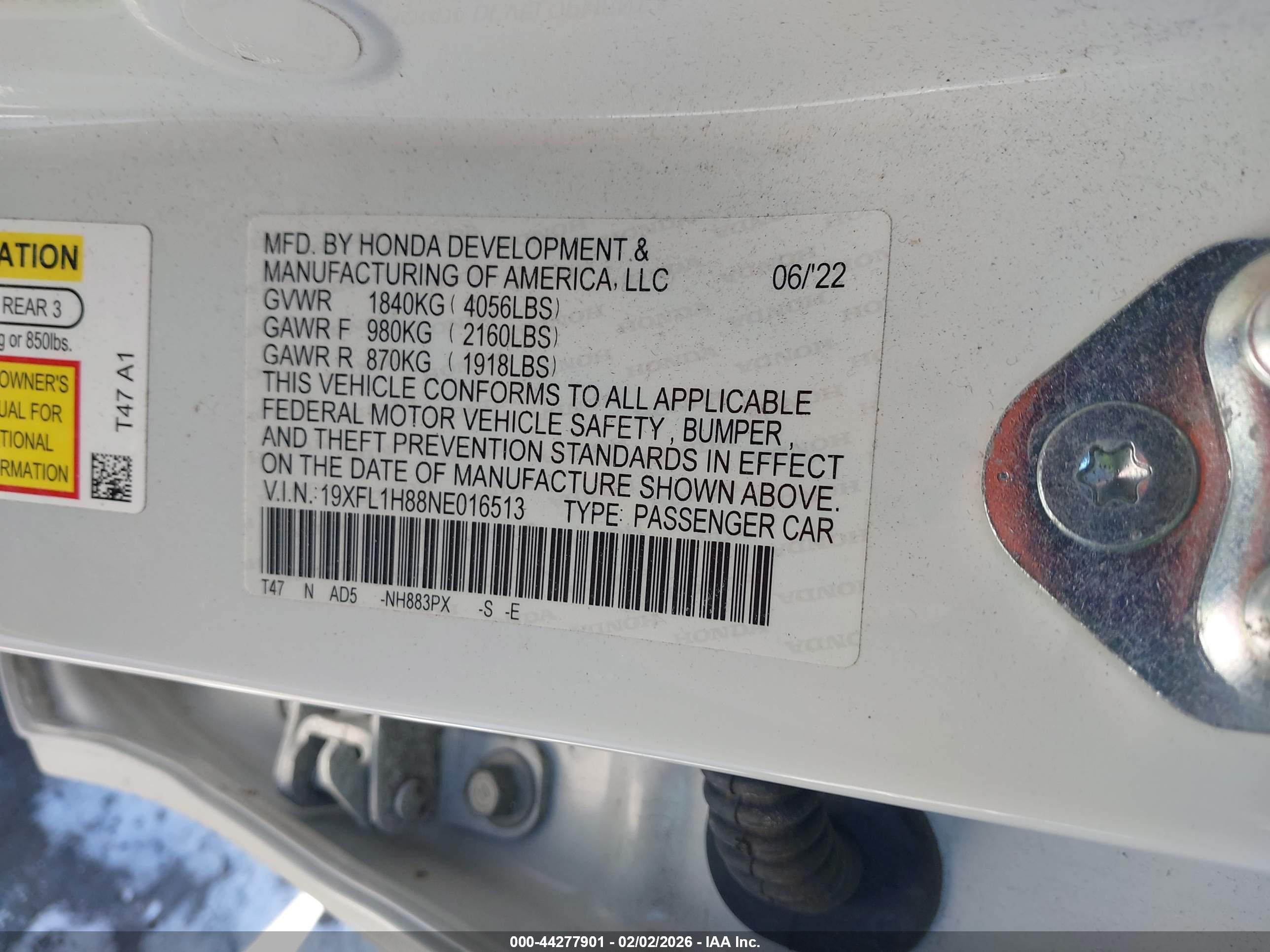 HONDA CIVIC image 9