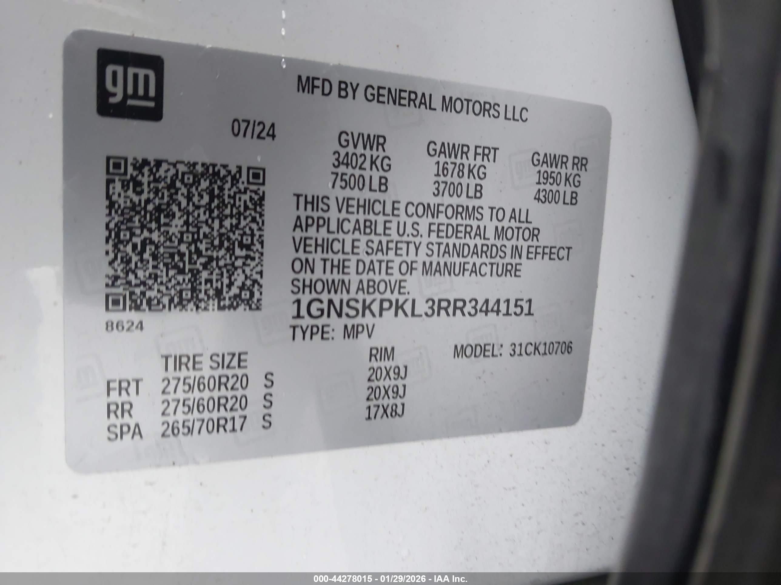 CHEVROLET TAHOE image 9