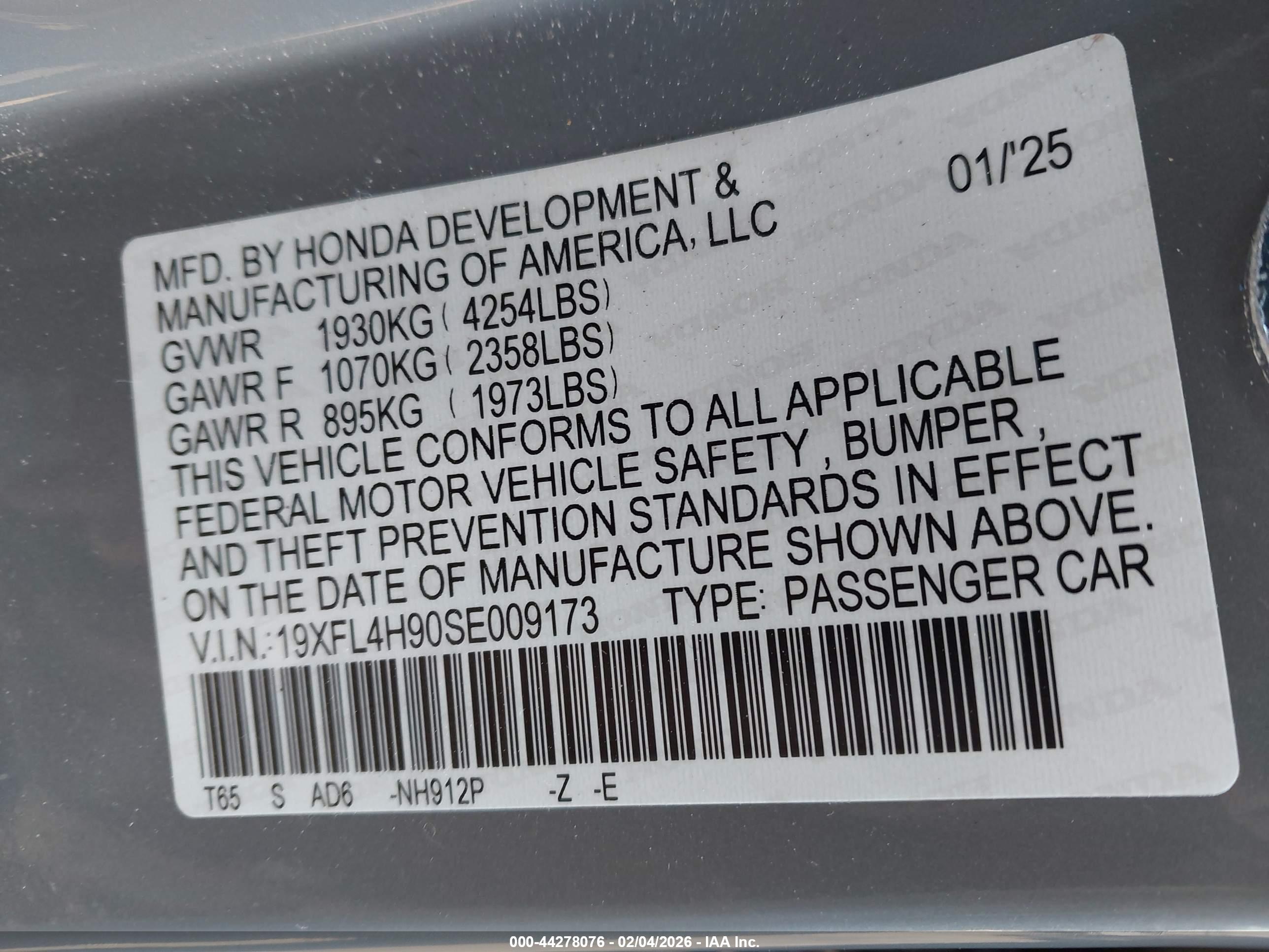 HONDA CIVIC image 9