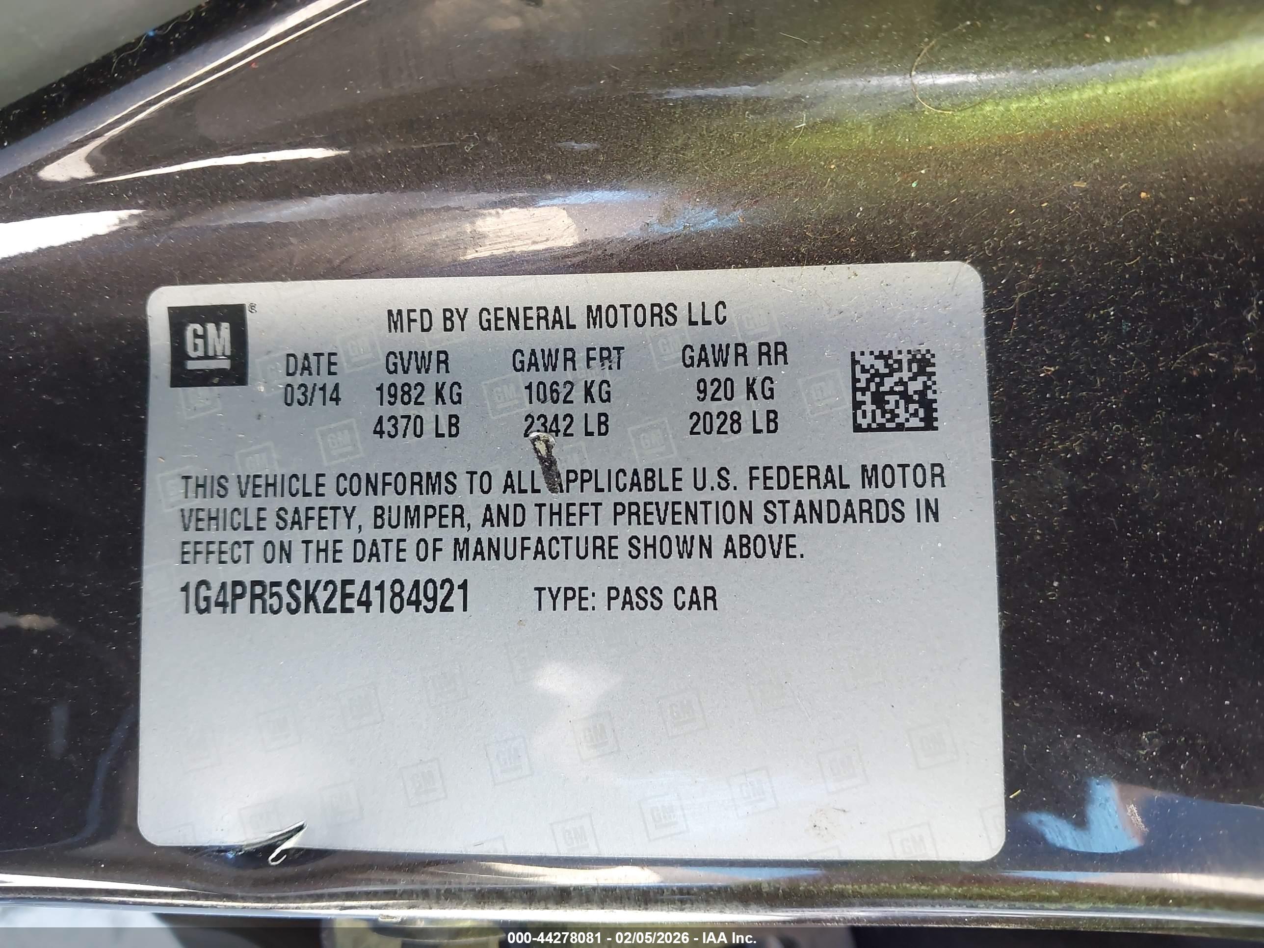 BUICK VERANO image 9