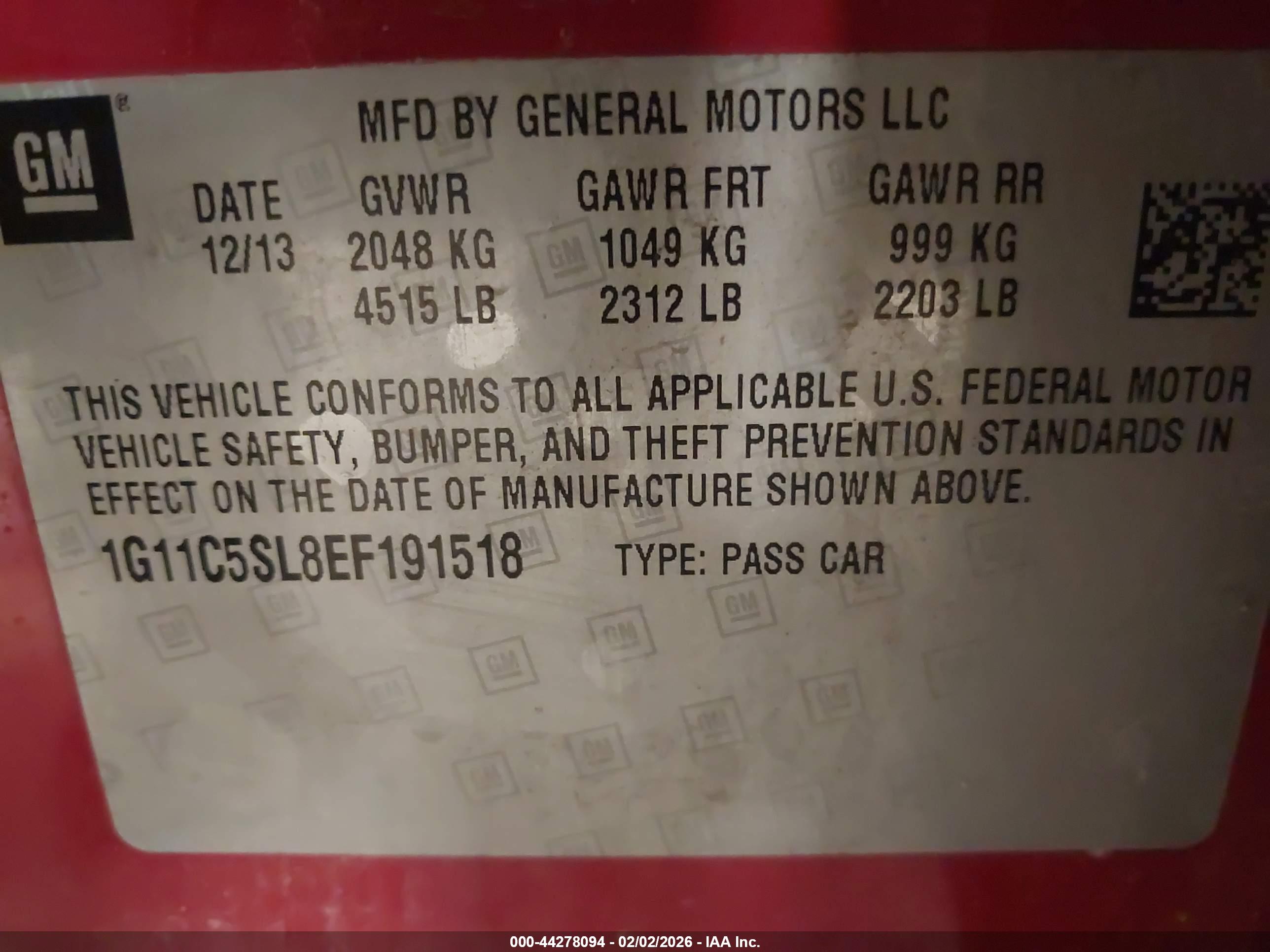 CHEVROLET MALIBU image 9