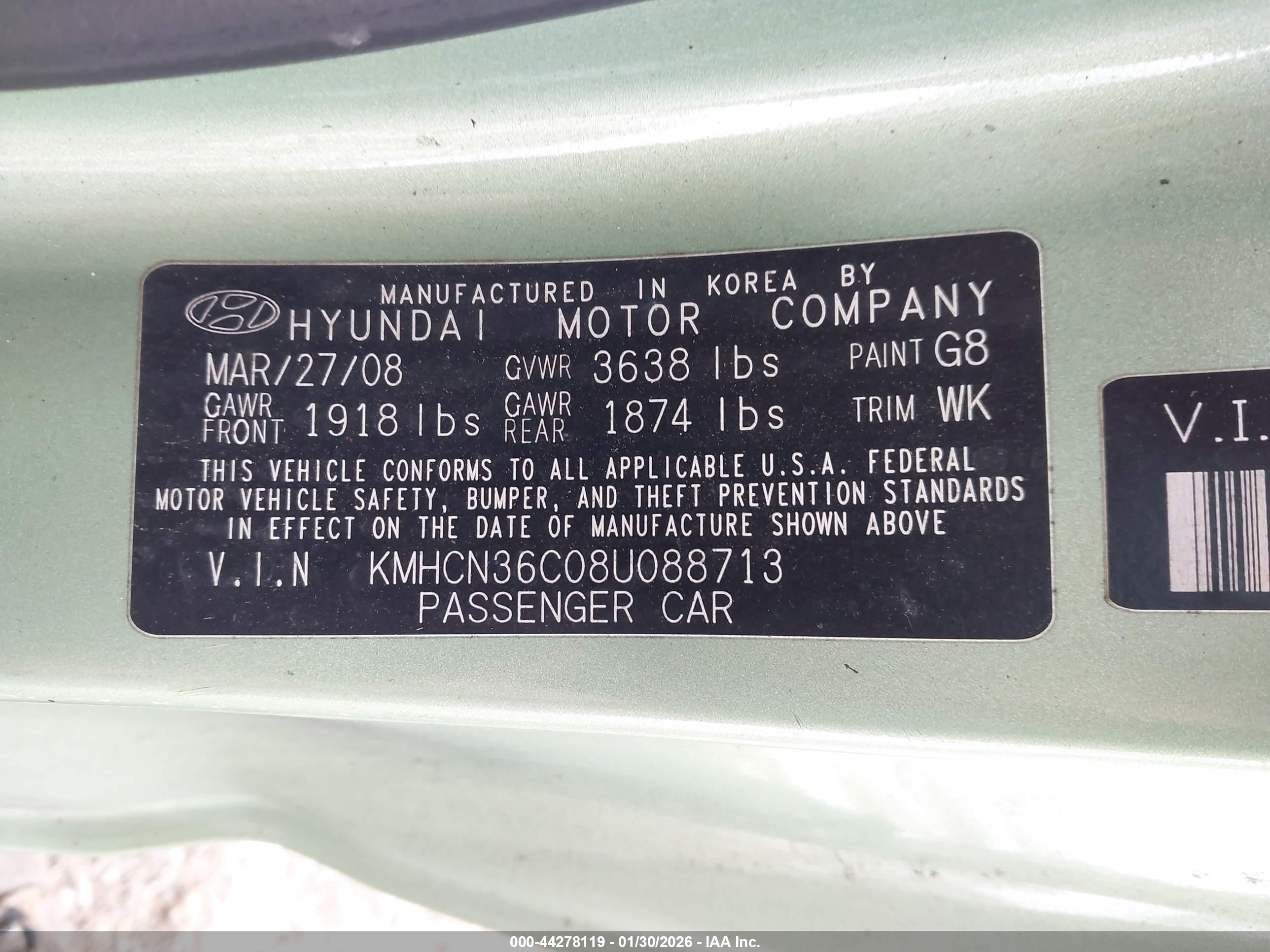 HYUNDAI ACCENT image 9