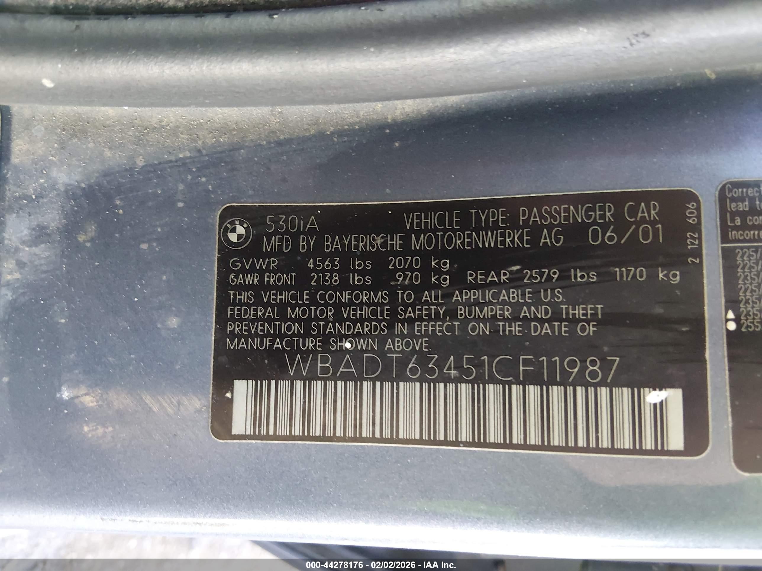 BMW 530IA image 9